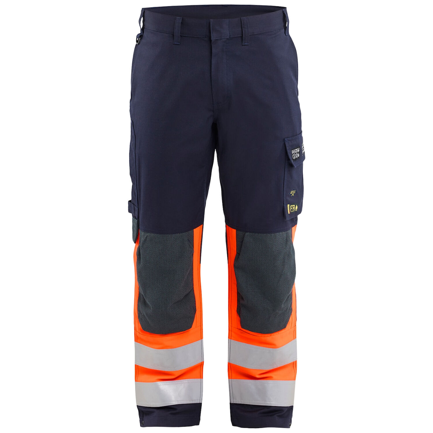 Multinorm-Bundhose "1488" Inherent in marine/orange, C46 - Thumbnail 1