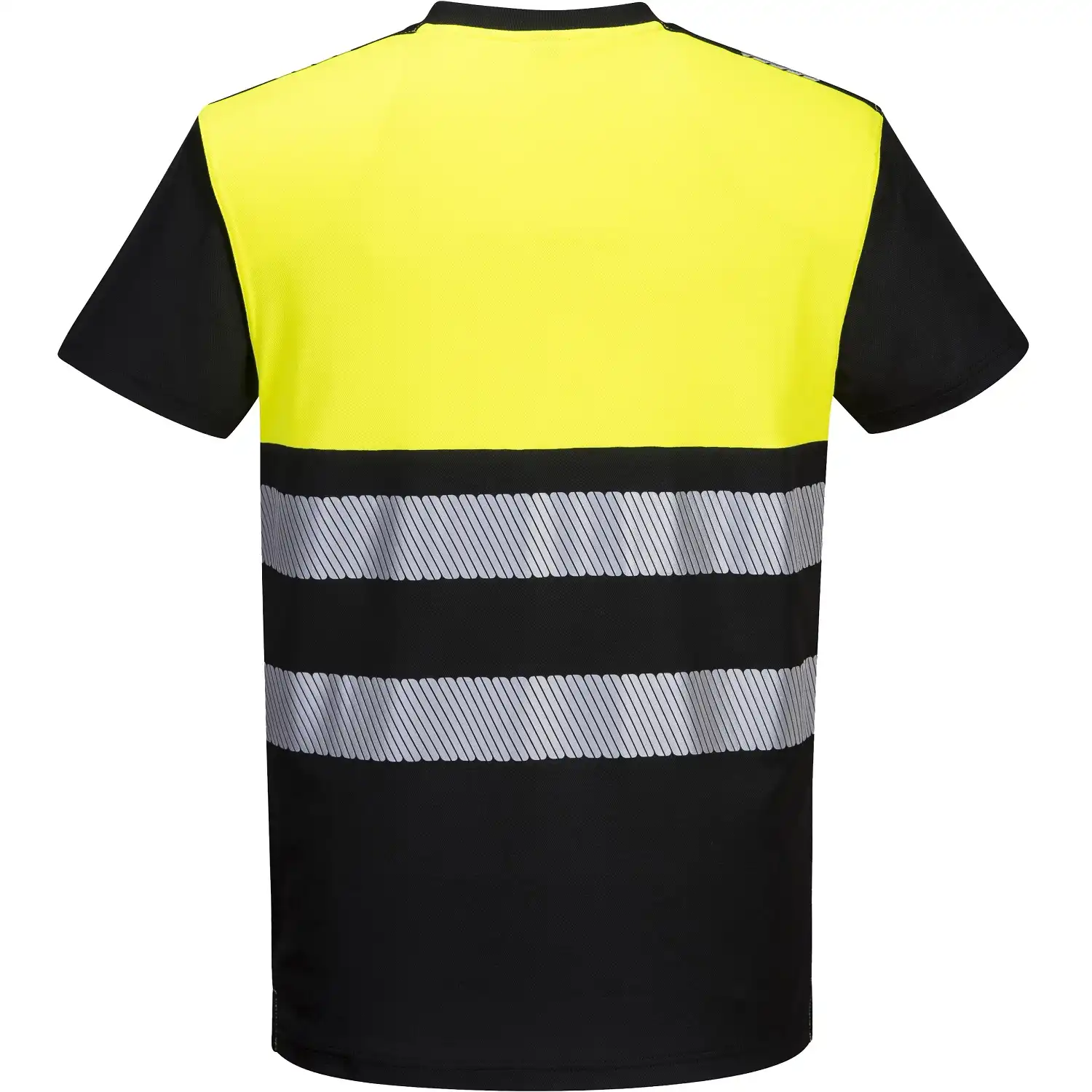 Warnschutz T-Shirt "PW311" PW3 Kl. 1 in schwarz/gelb, XL - Thumbnail 2