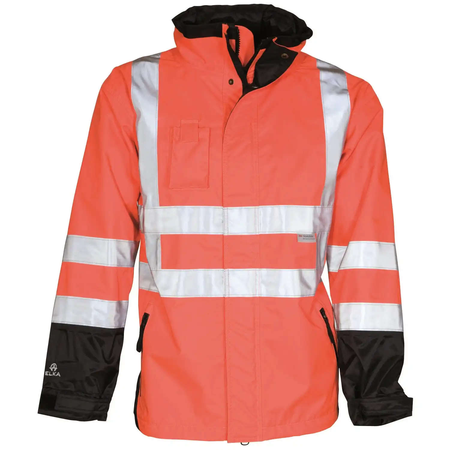 Warnschutz Regenjacke "086100R" Visible Xtreme Kl. 3 in fluorrot, XS - Bild 1