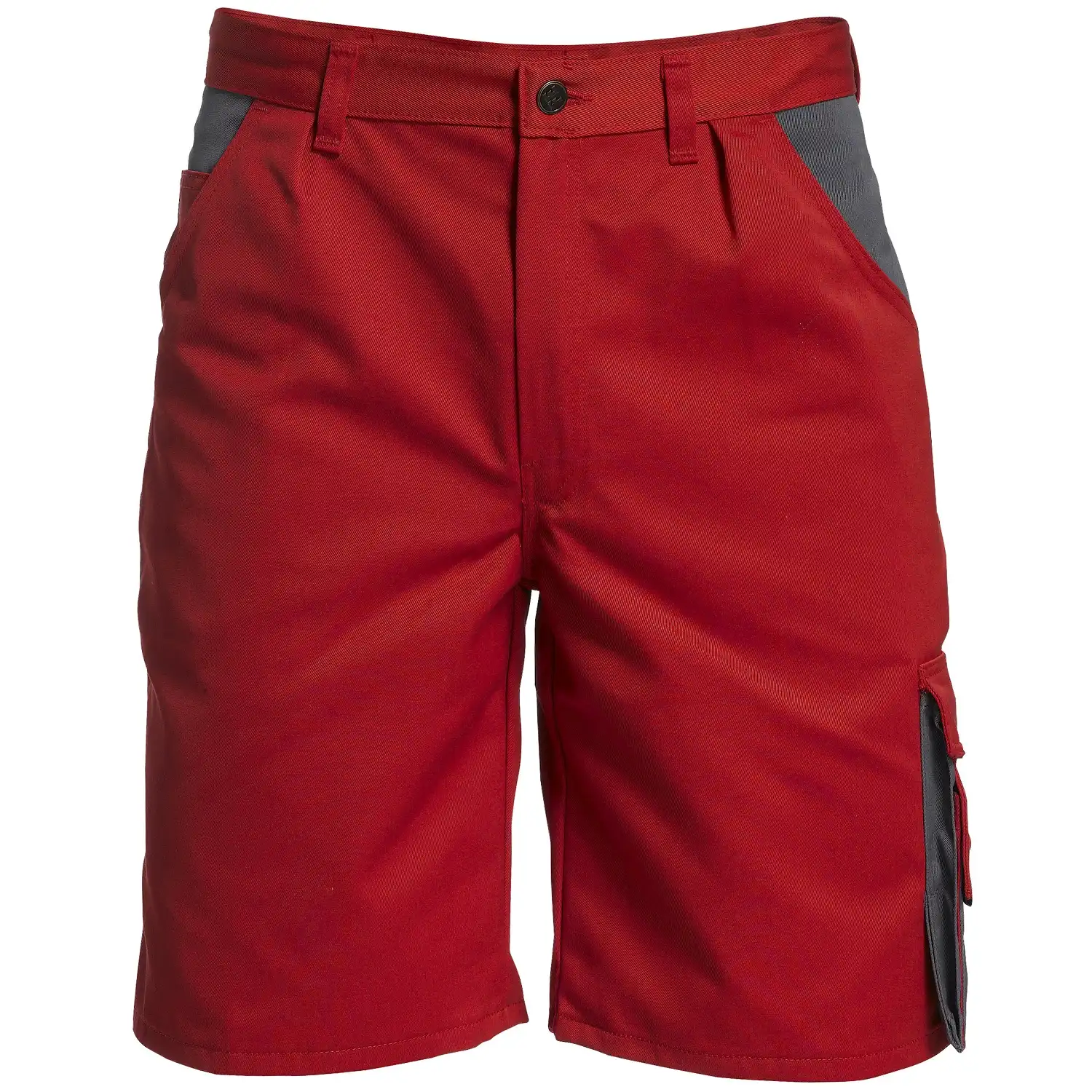 Shorts "6600-780" Enterprise in rot/grau, 48 - Bild 1