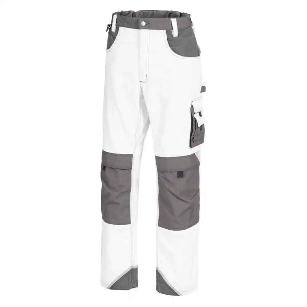 Bundhose "MOTION TEX PLUS" in weiß/grau, 48 - Thumbnail 1