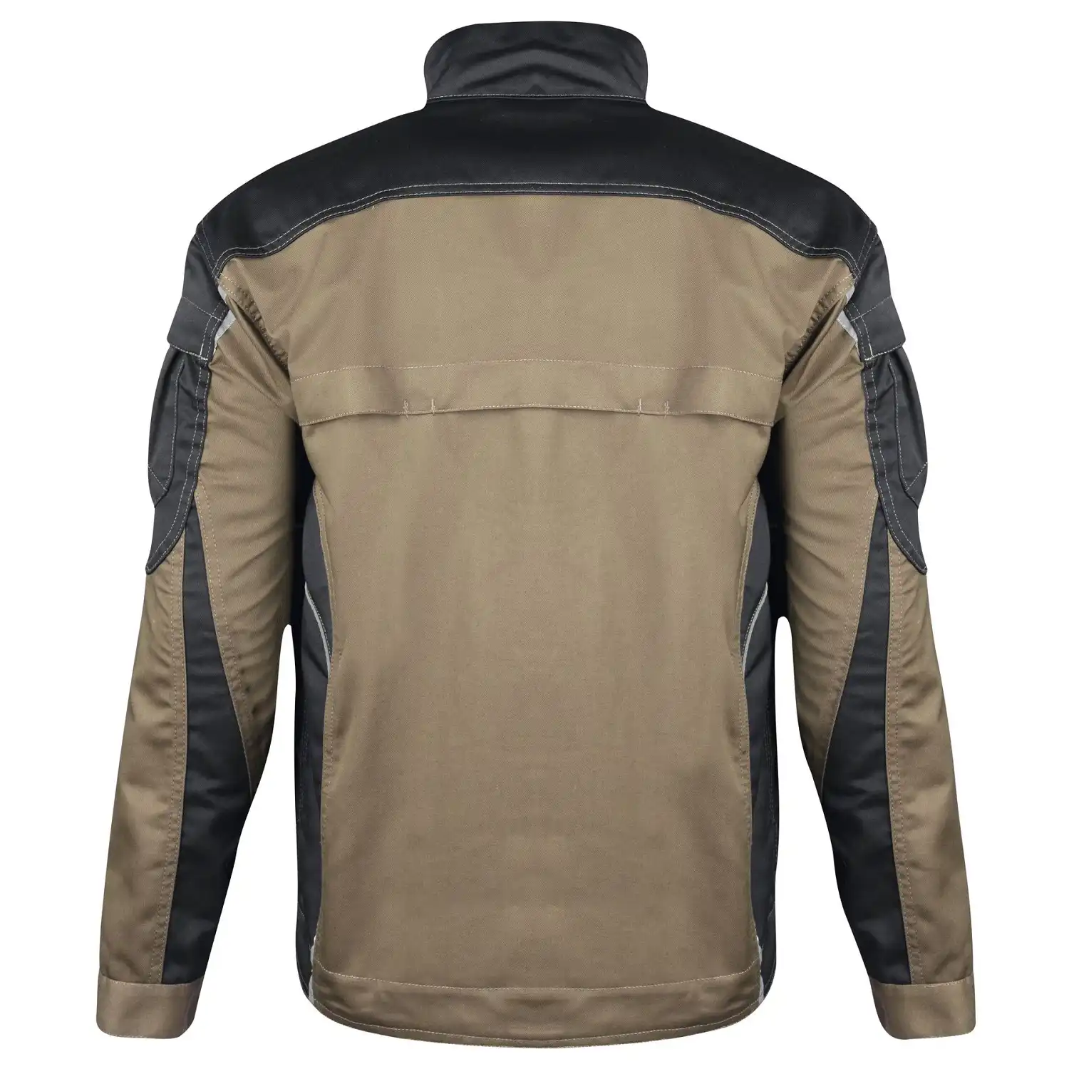 Blousonjacke "BESTWORK NEW" in khaki/Schwarz, L - Thumbnail 2