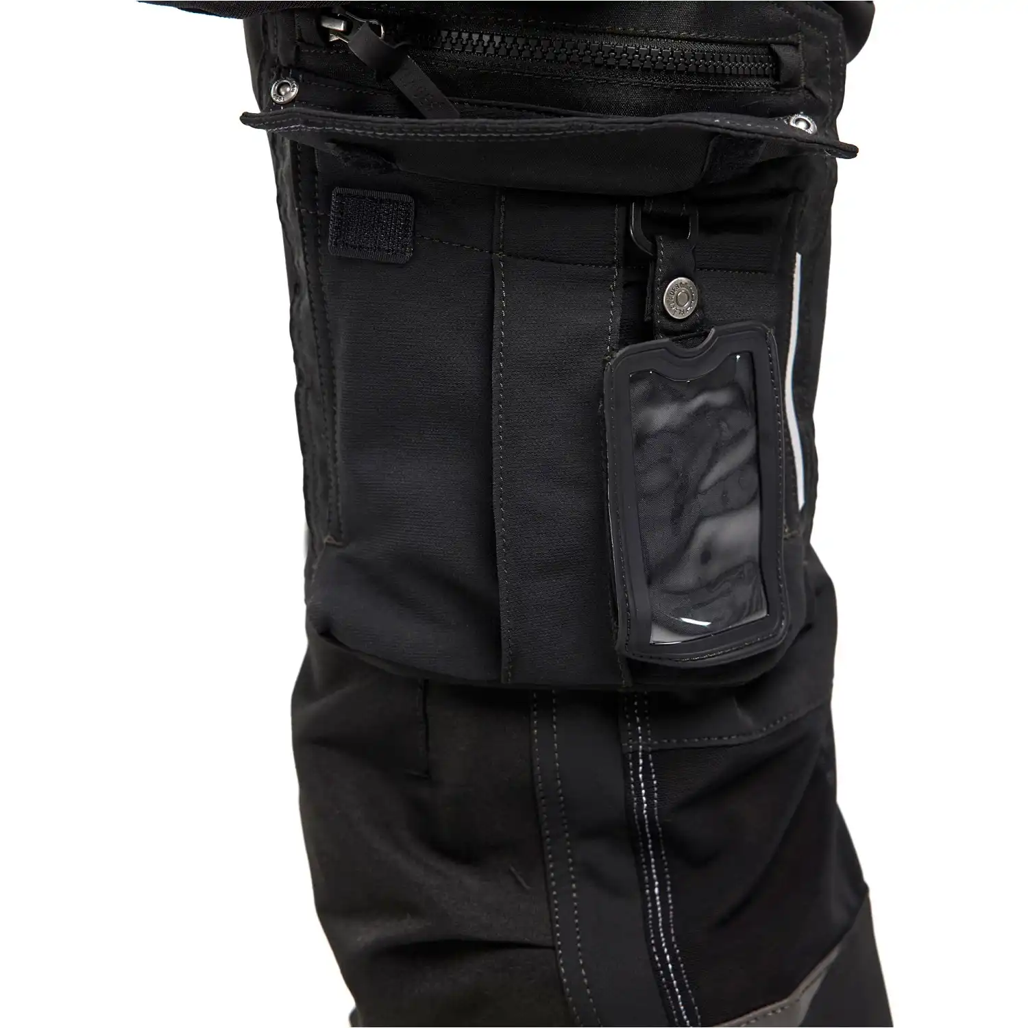 Stretch Handwerker-Piratenhose "1797" schwarz in C50 - Thumbnail 4