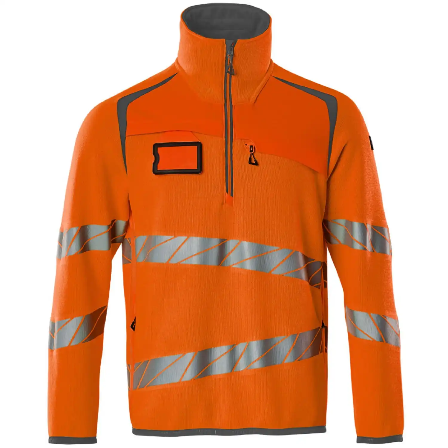 Warnschutz Strickpullover "ACCELERATE SAFE" in orange/dunkelanthrazit, L - Bild 1