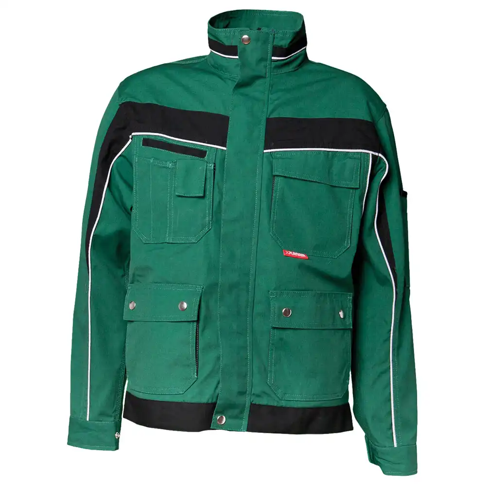 Bundjacke "PLALINE" in grün/schwarz, 42 - Bild 1