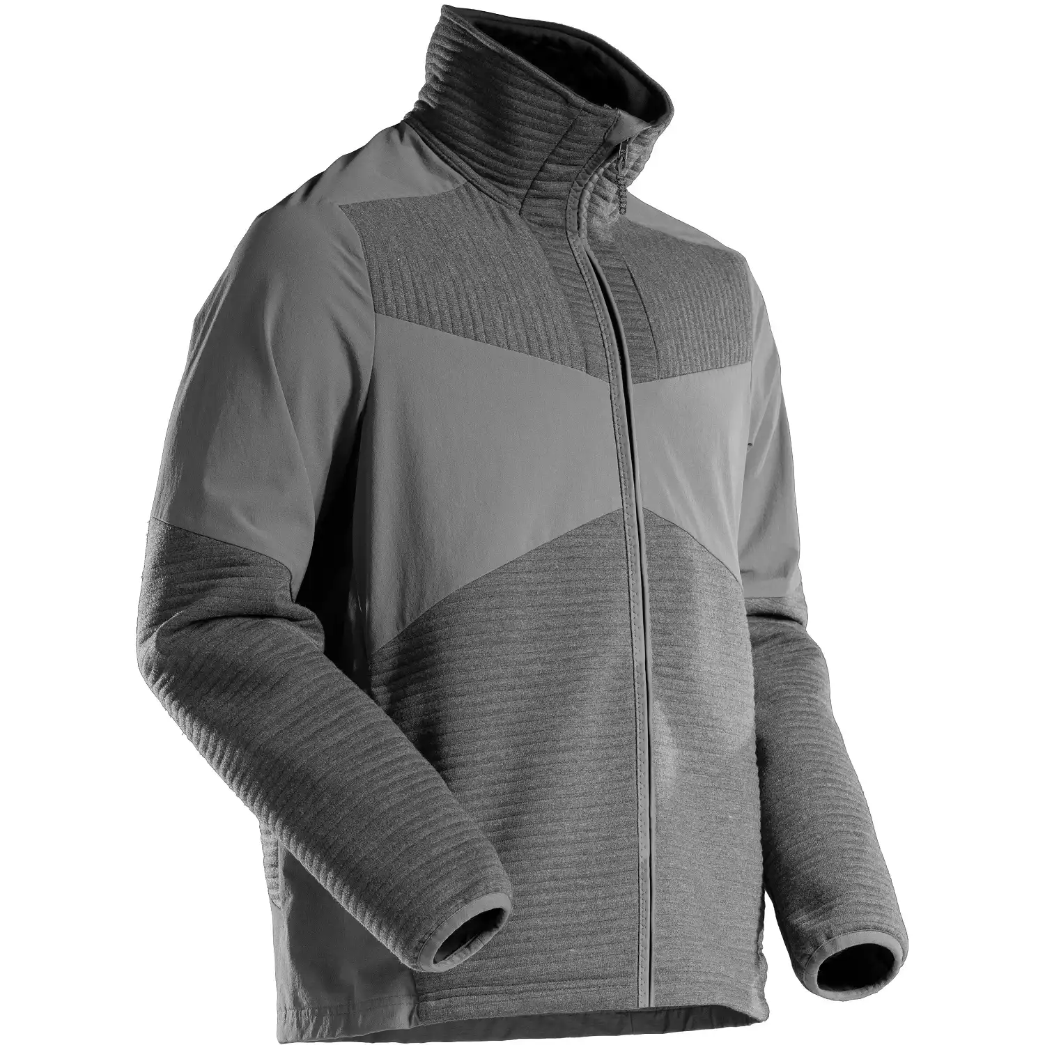 Fleecejacke "22105-681" Customized in anthrazit, XXL - Bild 1