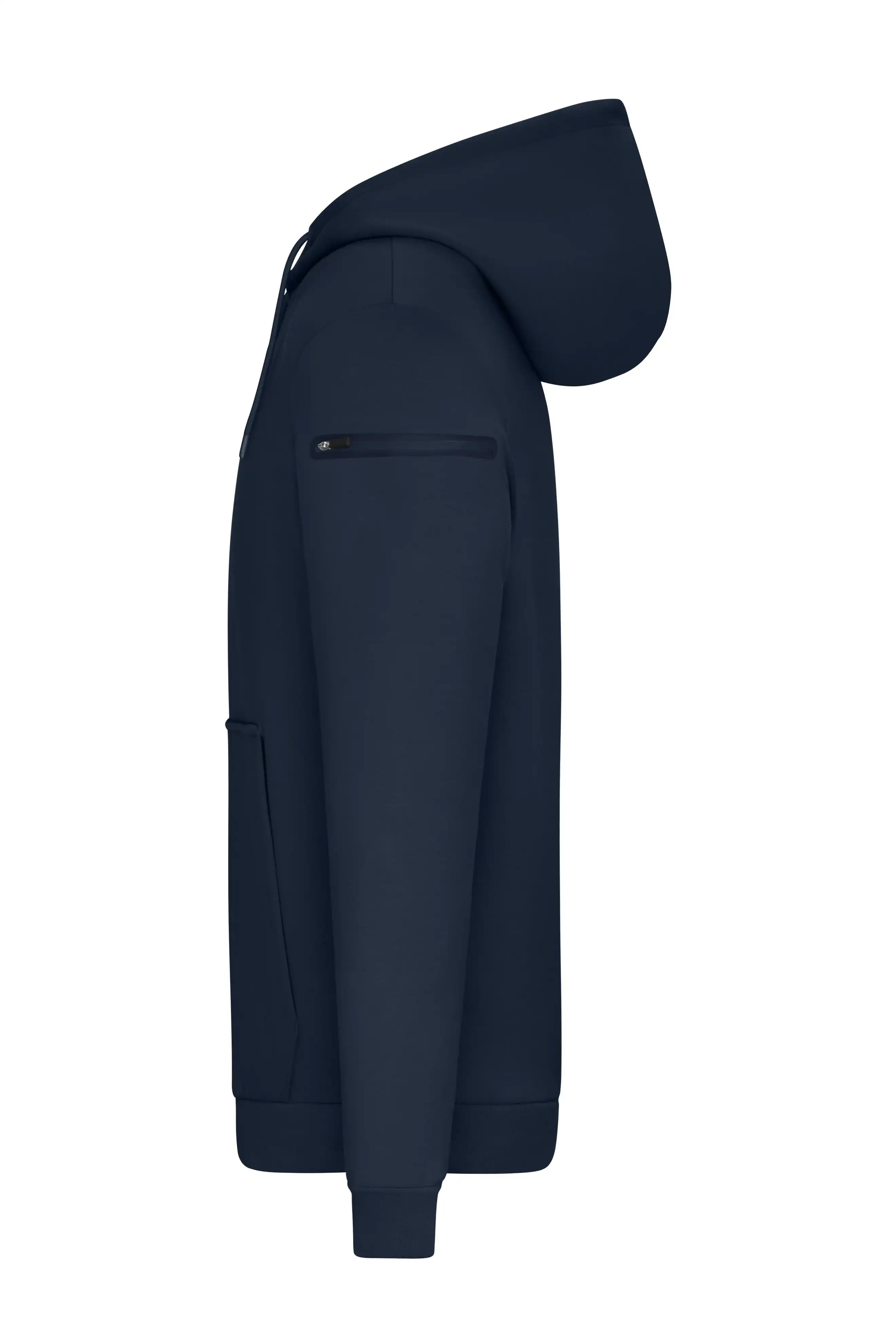 Herren Kapuzen-Sweatshirt "INTERLOCK" 8046 in navy, 3XL - Thumbnail 3