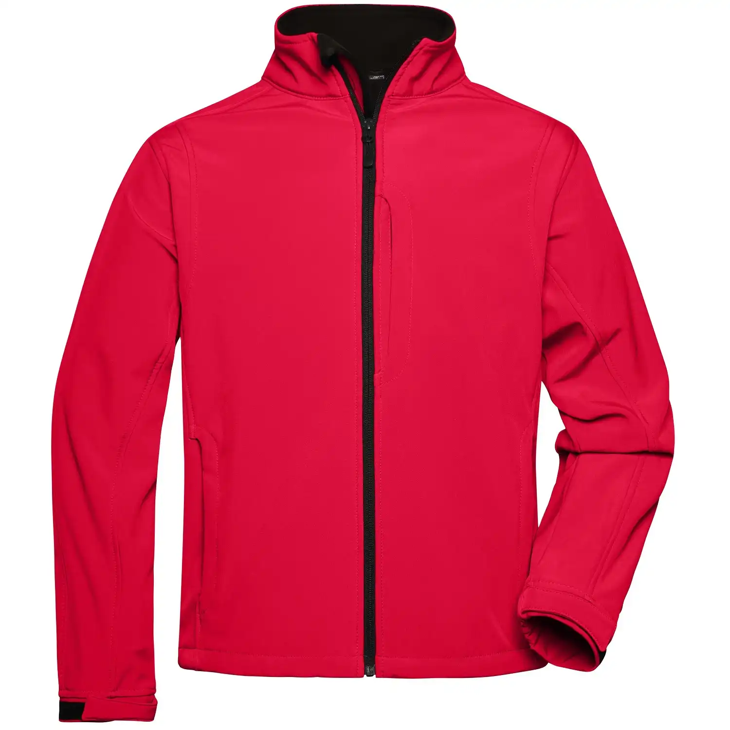 Softshelljacke "JN135" in red, 3XL - Bild 1