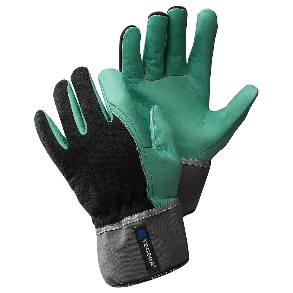 Arbeitshandschuhe 690 schwarz/grün in 10 (XL) - Thumbnail 1