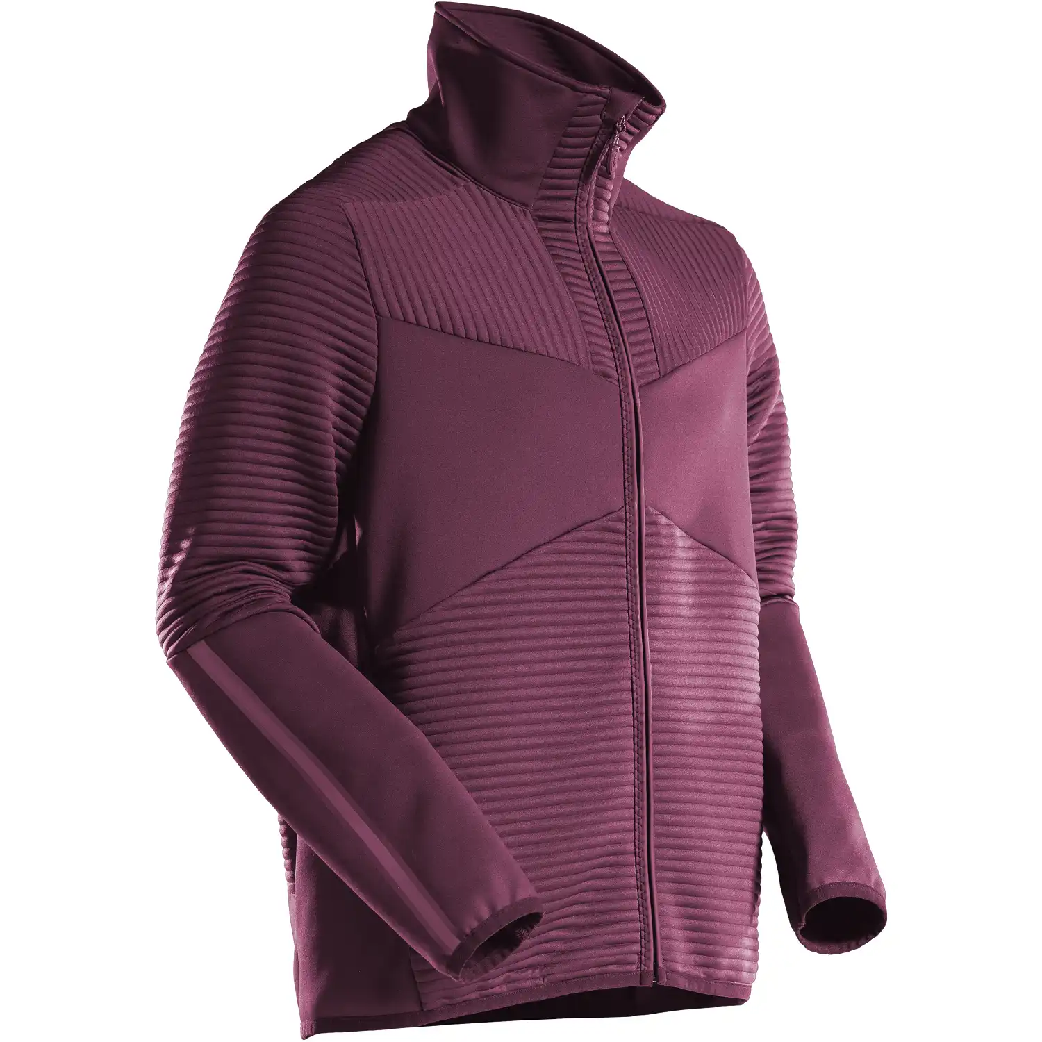 Fleecejacke "22503-681" Customized in bordeaux, L - Bild 1