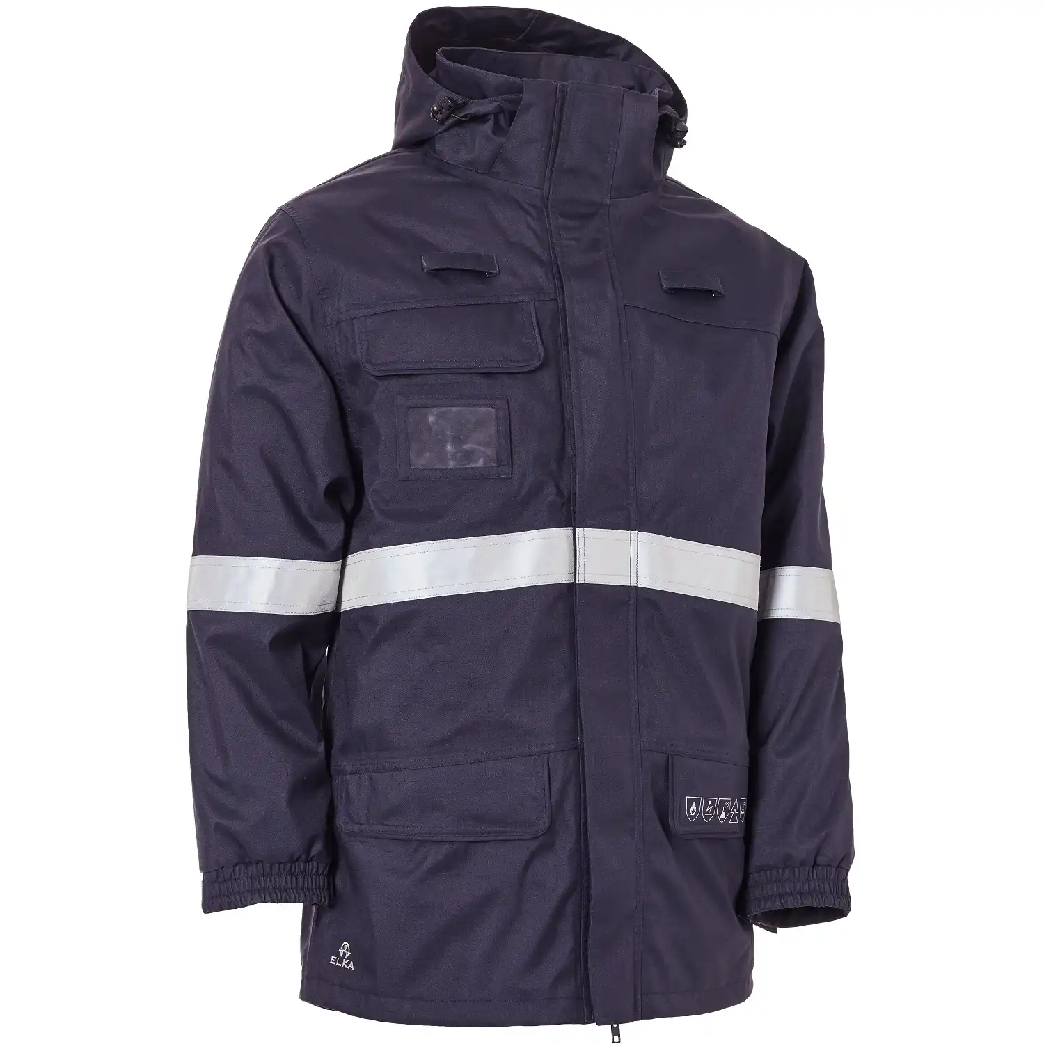 Multinorm Regenjacke "086060" SecureTech Multinorm marine in 3XL - Bild 1