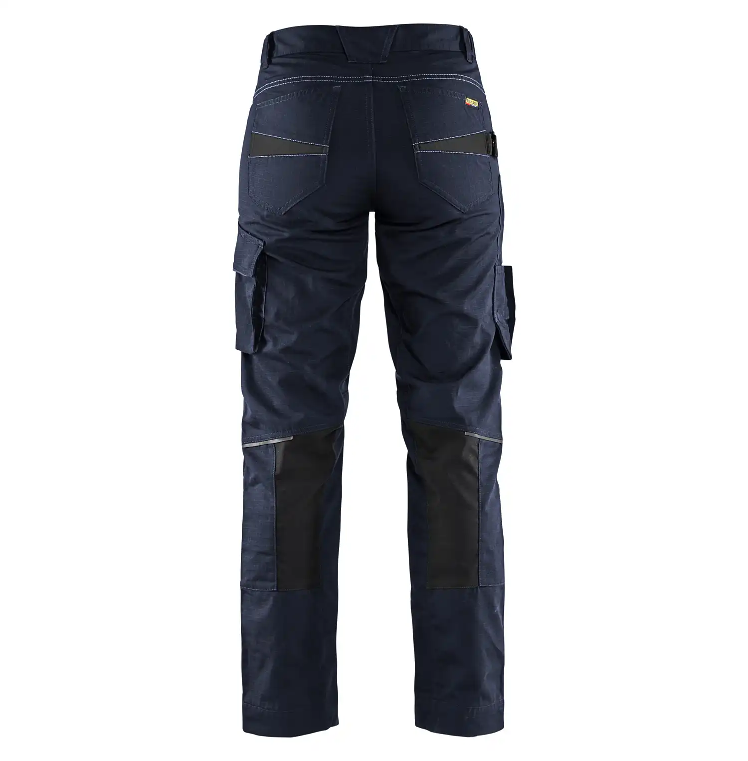 Damen Stretch Servicehose "7195" in Dunkelmarine/Schwarz, C32 - Thumbnail 2