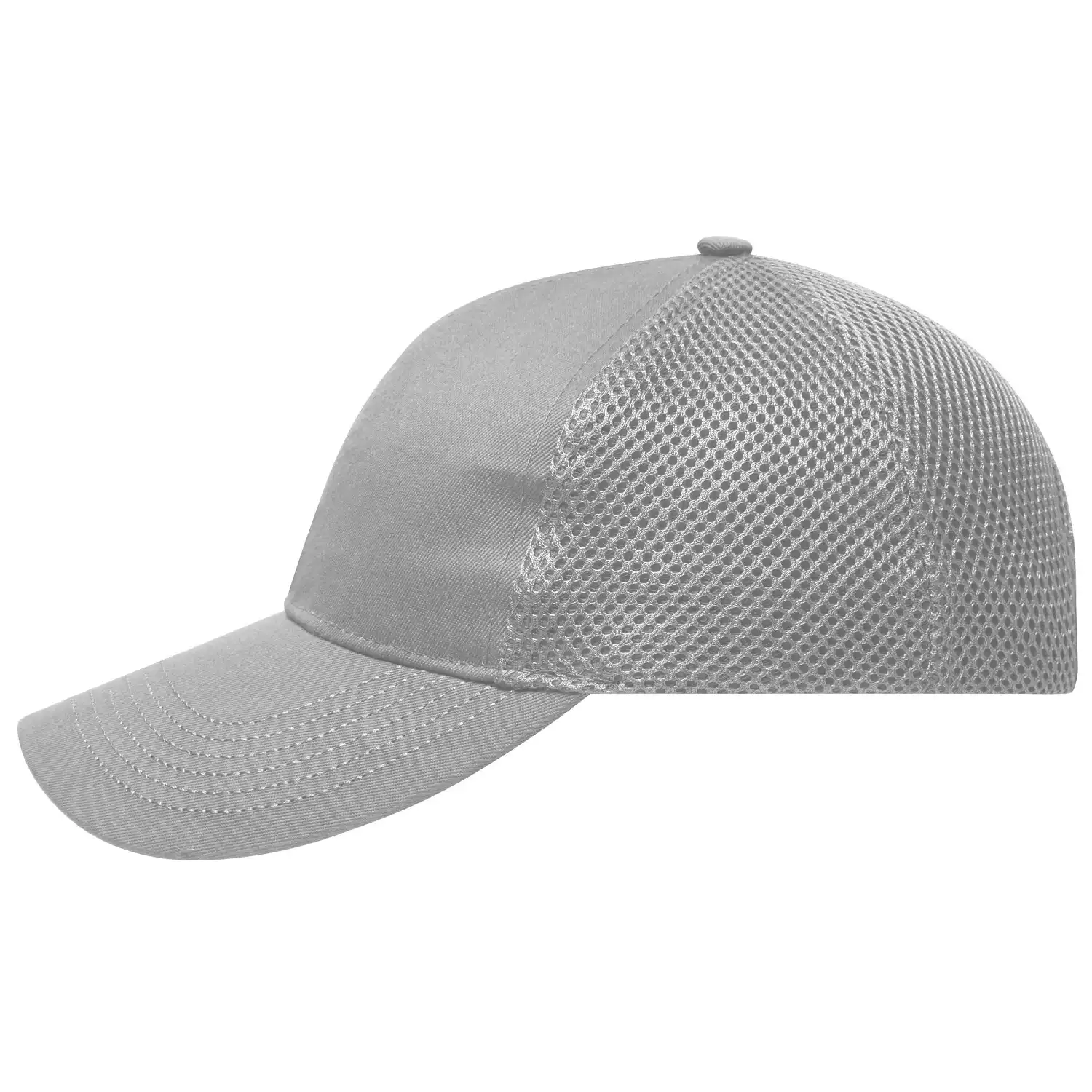 Mesh Basecap "MB6216" 6-Panel-Air in light grey - Bild 1
