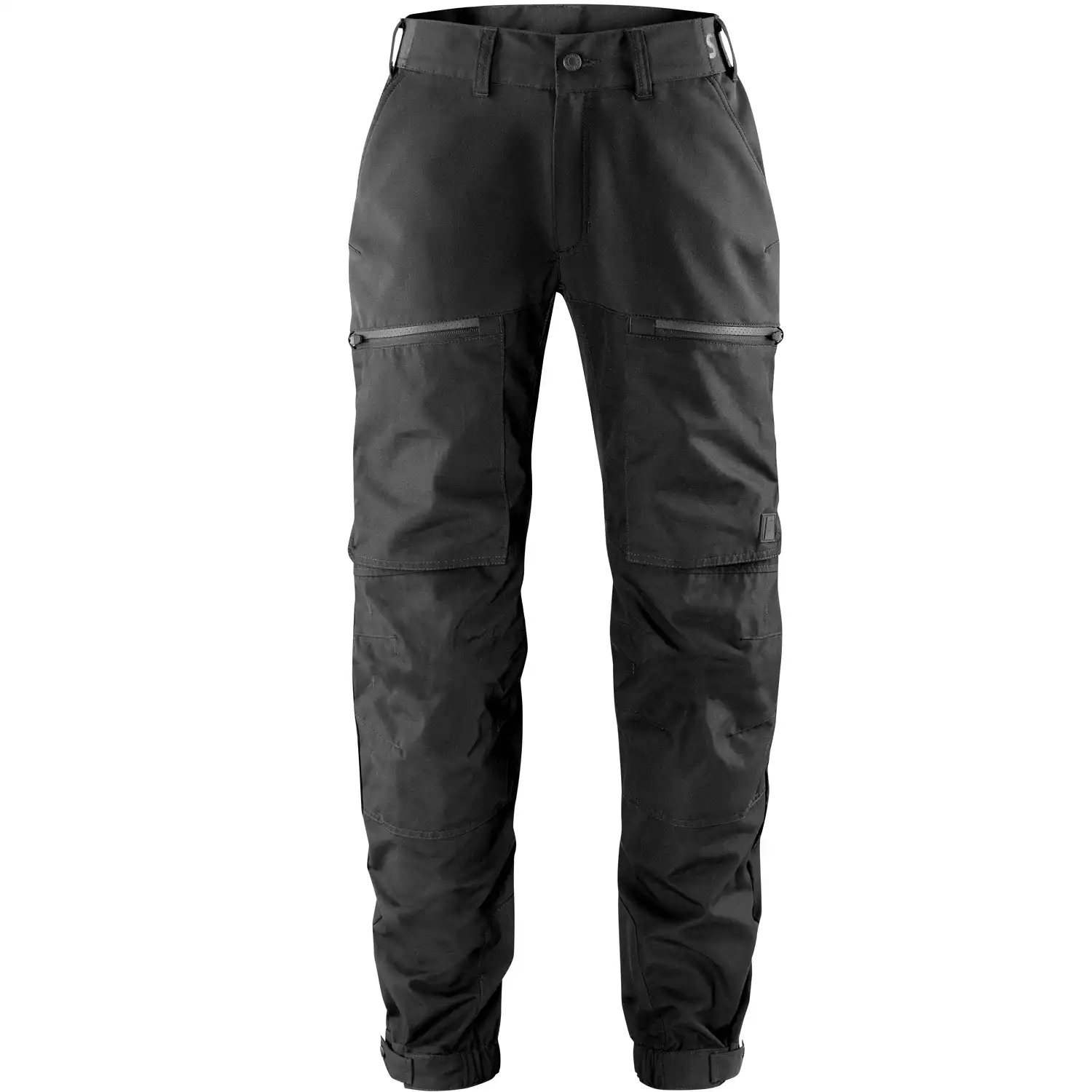 Damen Stretch Bundhose "CARBON" Outdoor in schwarz, XXL - Thumbnail 1