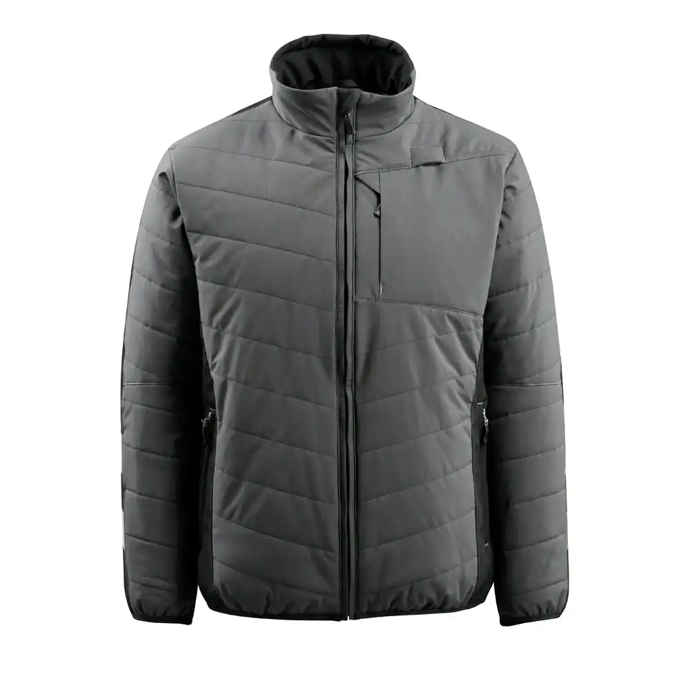 Thermojacke "ERDING" Unique mehrfarbig in dunkelanthrazit/schwarz, XS - Bild 1