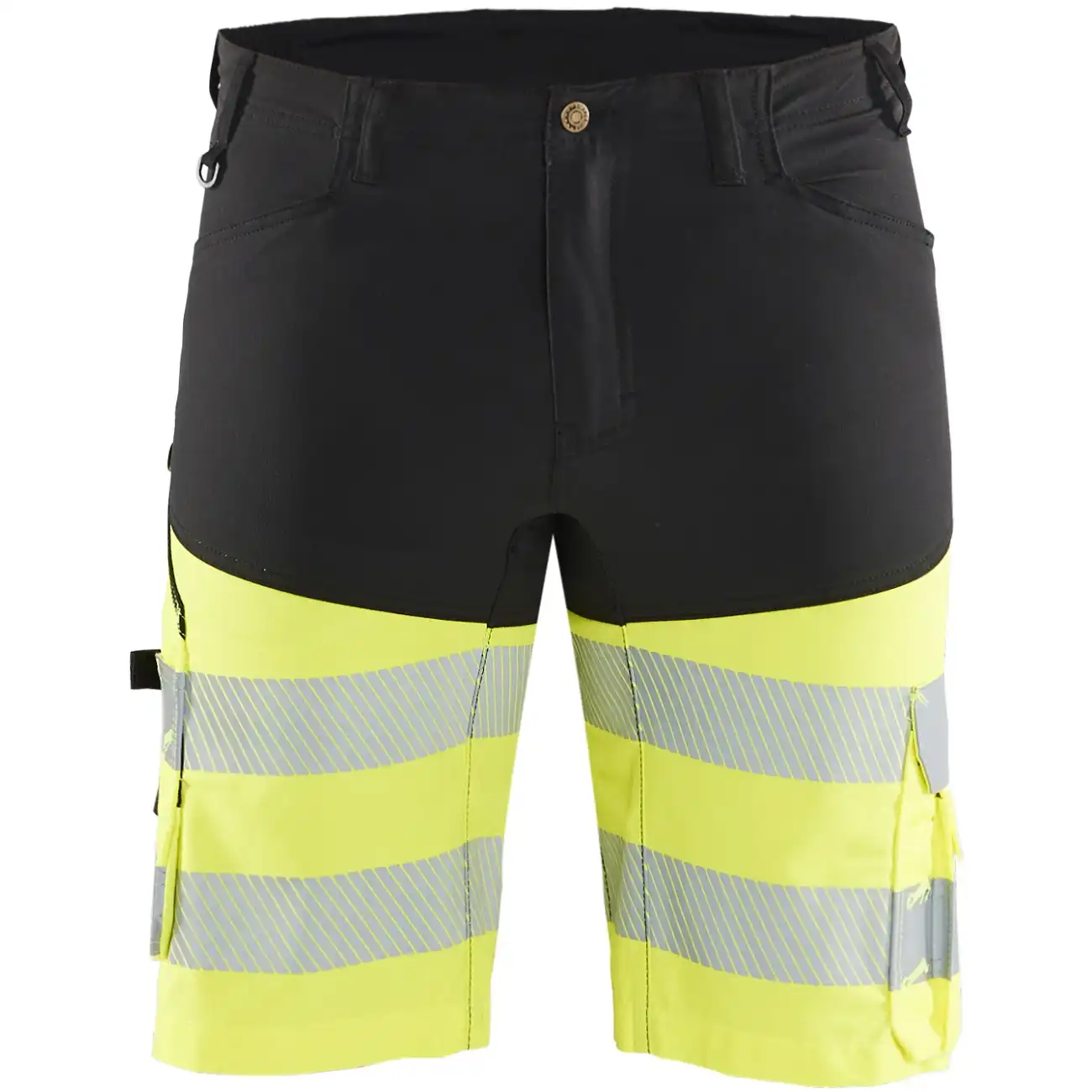 Warnschutz Stretch Shorts "1541" in schwarz/gelb, C50 - Thumbnail 1