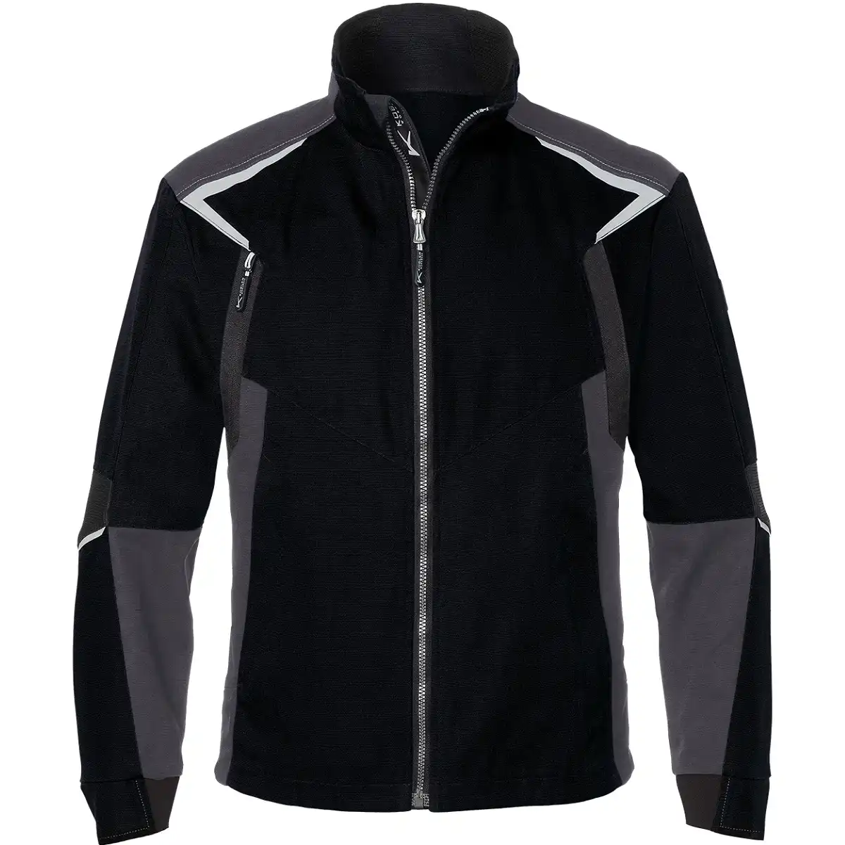 Arbeitsjacke BODYFORCE in schwarz/anthrazit, L - Thumbnail 1