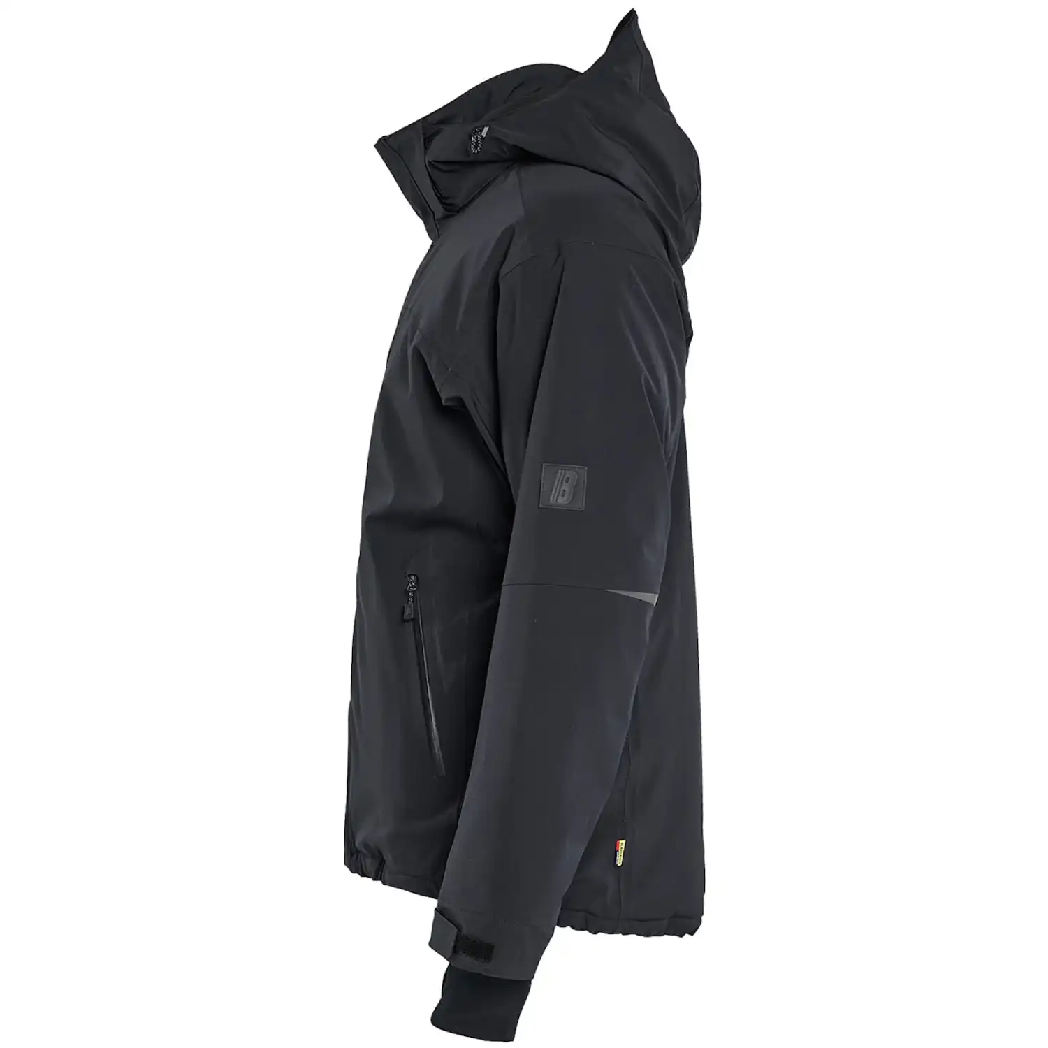 Stretch Winterjacke "STRIKER" in schwarz, 3XL - Thumbnail 4