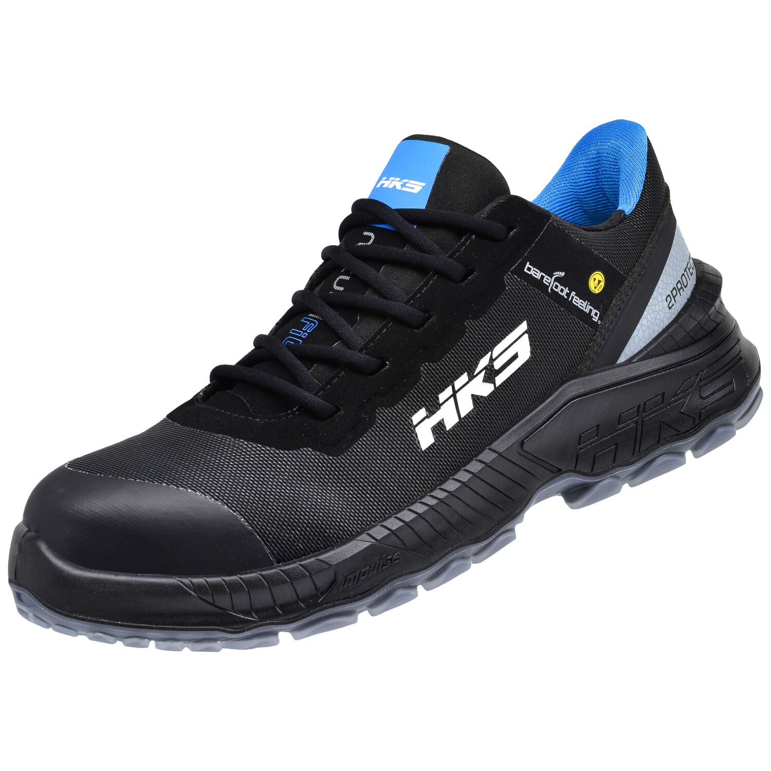 Barfuß Sicherheitshalbschuhe S3 "BFS 40" in 36 - Thumbnail 1