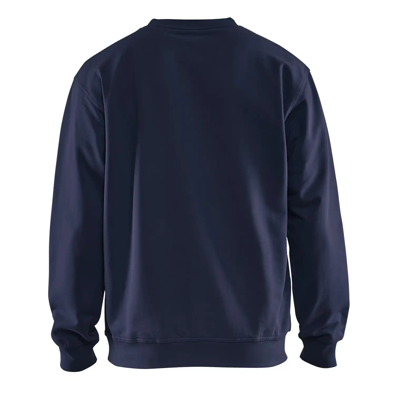 Pullover "3340" Rundhals in marine, L - Thumbnail 2