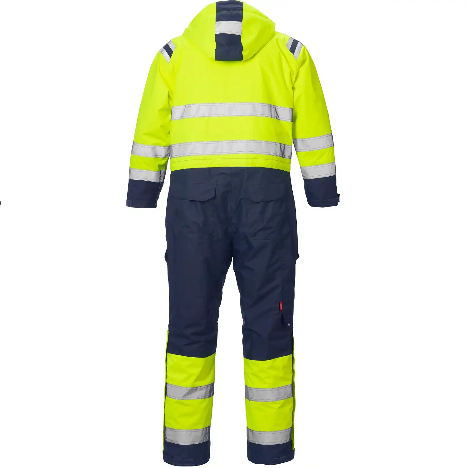 Multinorm Winter-Overall "8015 GTT" in gelb/marine, XL - Thumbnail 2
