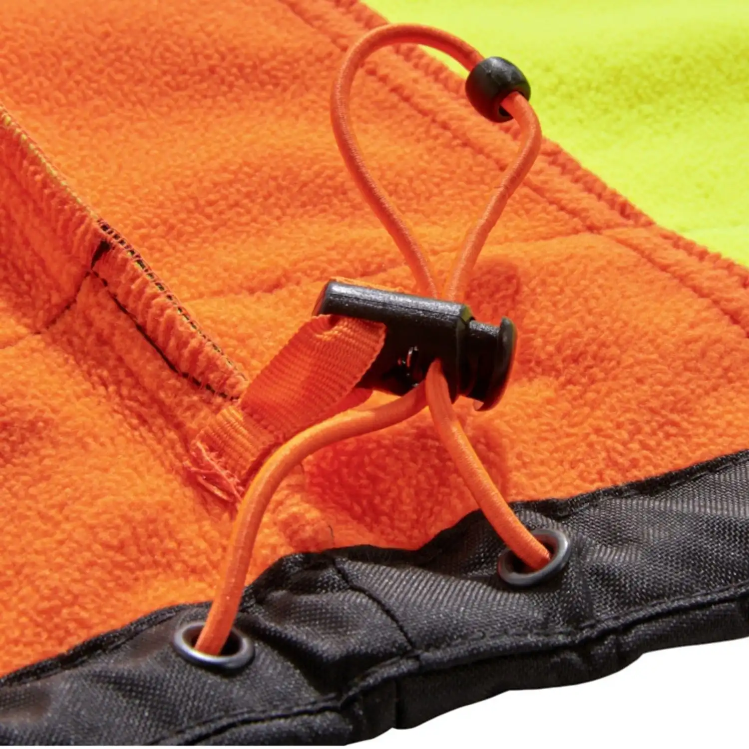 Warnschutz Softshelljacke "HOUSTON" in orange/gelb, XL - Thumbnail 3