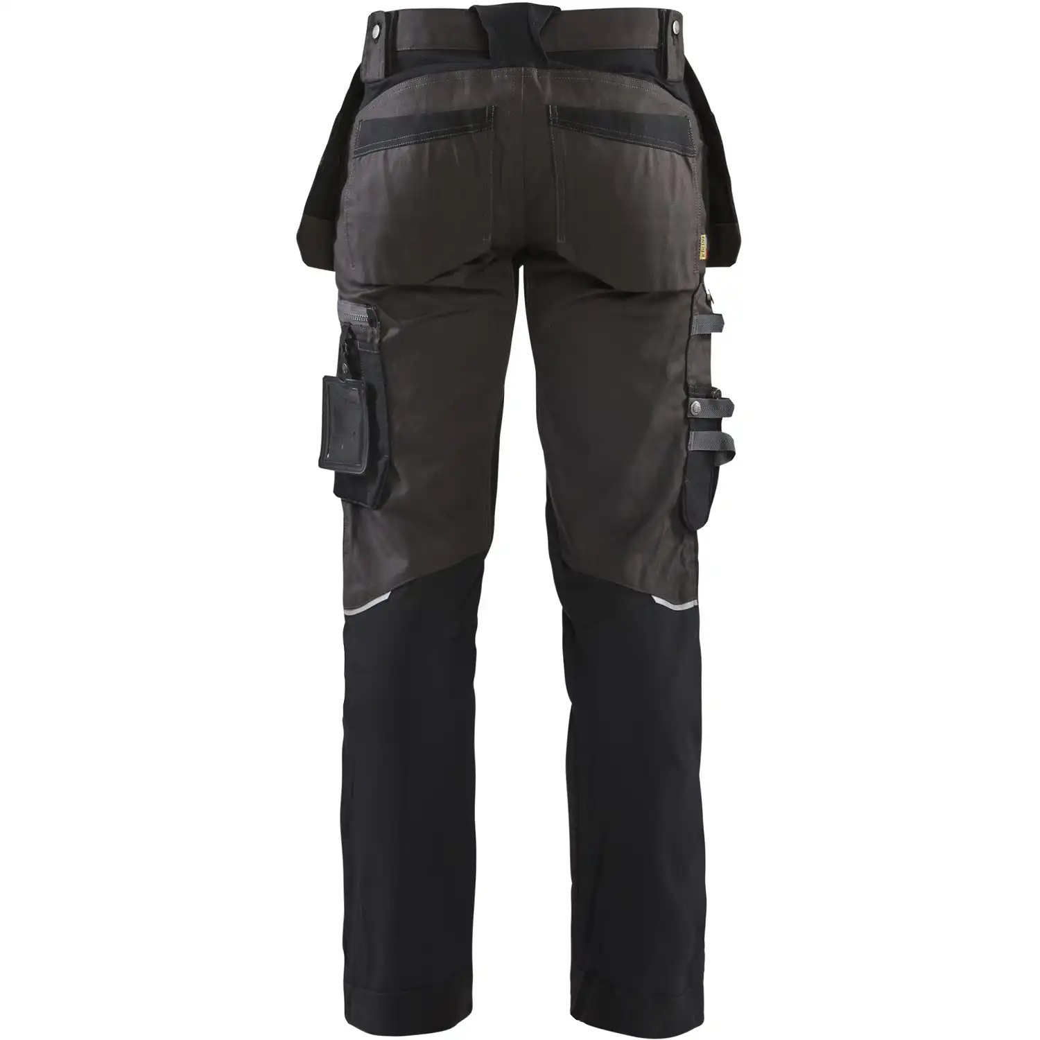 Stretch Handwerkerhose "1599" in dunkelgrau/schwarz, C146 - Thumbnail 2