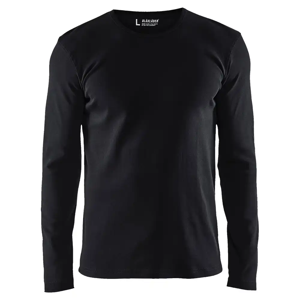 Langarm-Shirt "3314" in schwarz, XL - Thumbnail 1