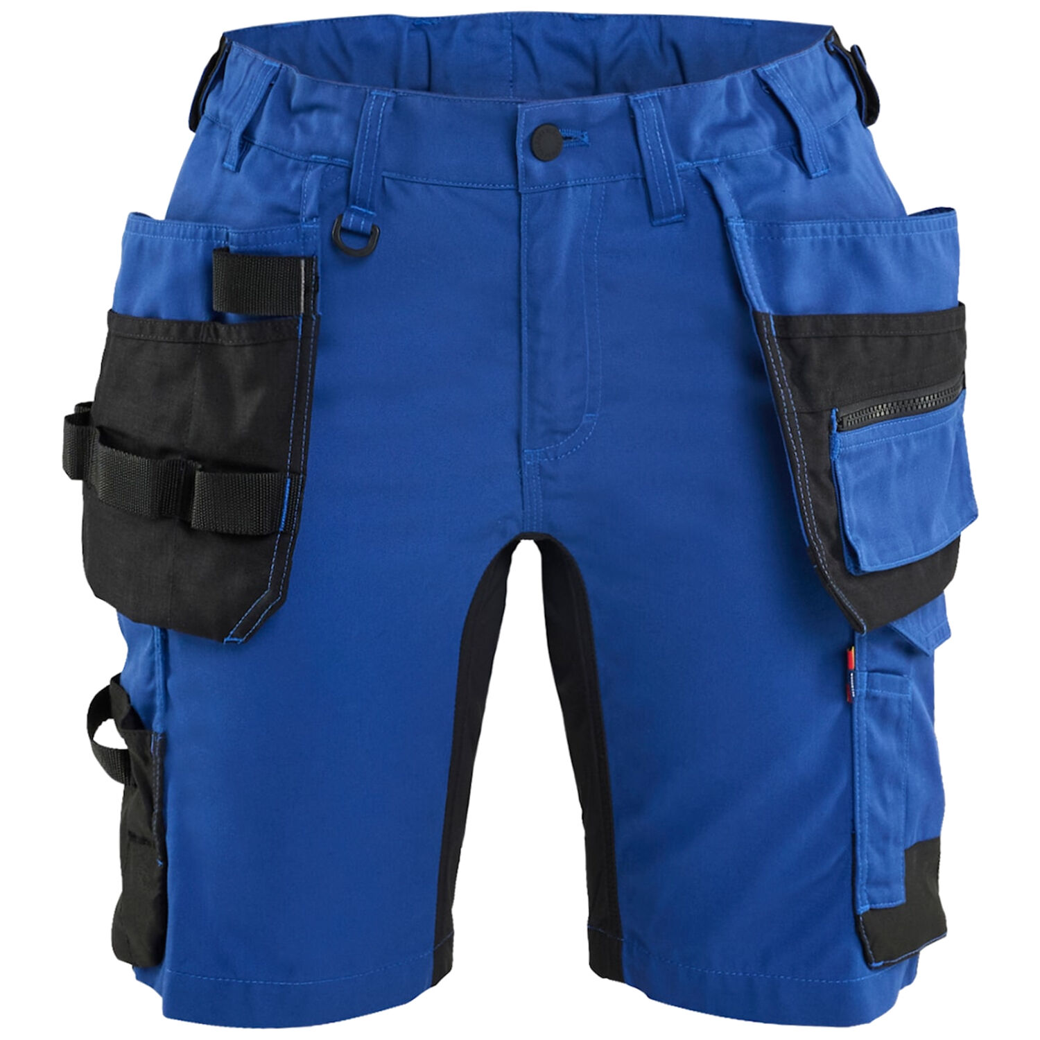 Damen Arbeitsshorts "7133" in kornblau/schwarz, C32 - Thumbnail 1