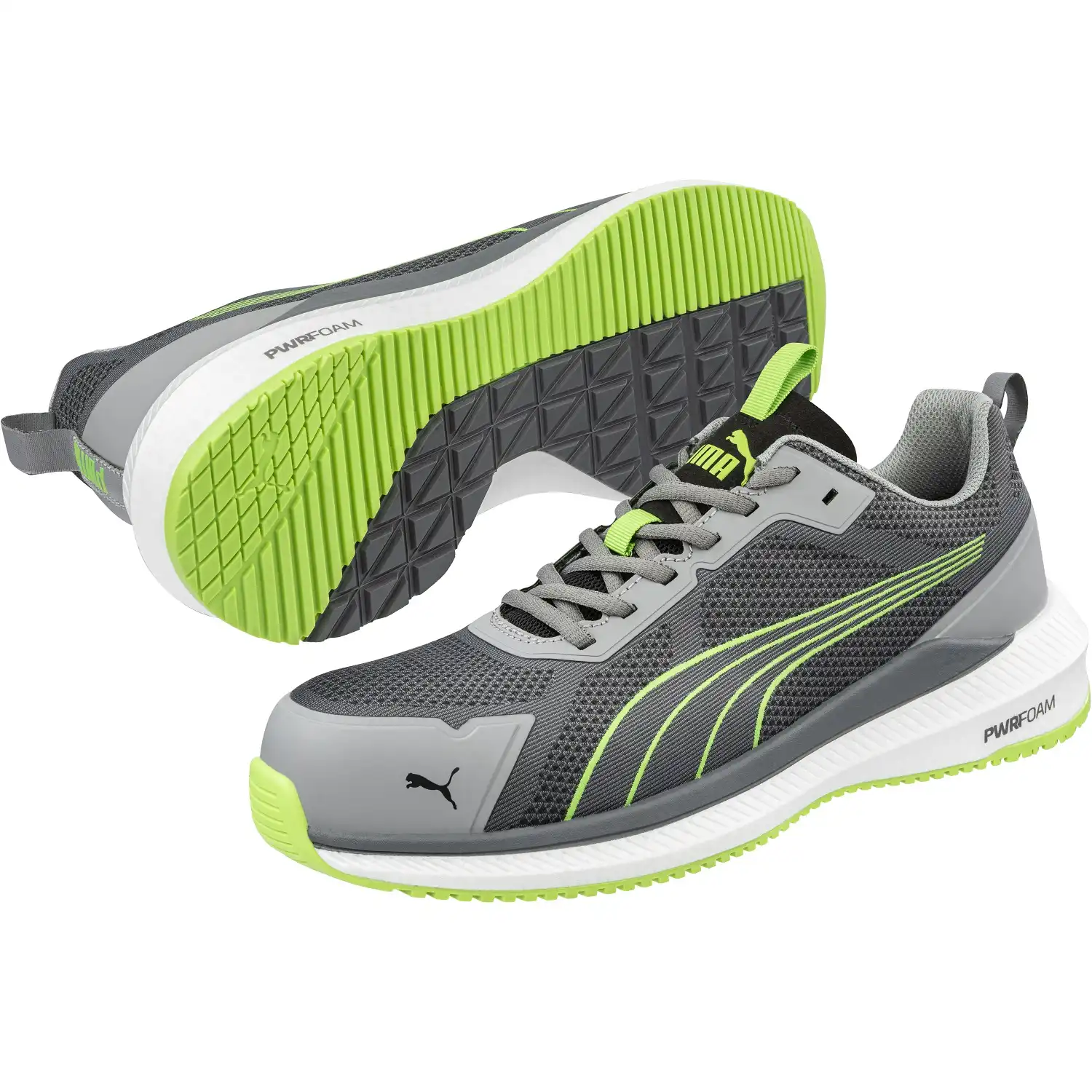 Sicherheitshalbschuhe S1PS "SLIDE GREY/GREEN LOW" Motion PWR in 47 - Bild 1