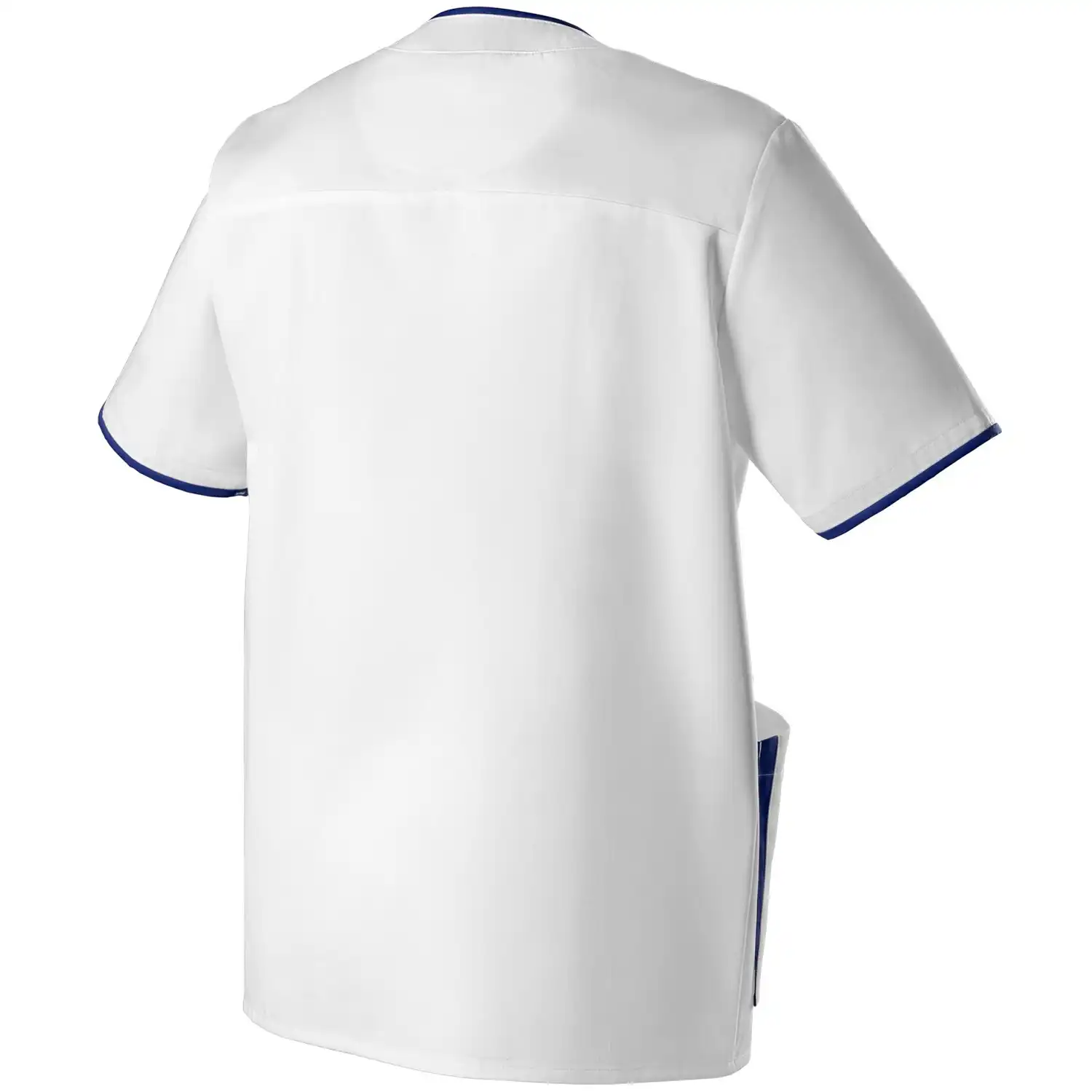 Schlupfkasack "1701-485" Med & Care in weiß/nachtblau, XS - Thumbnail 2