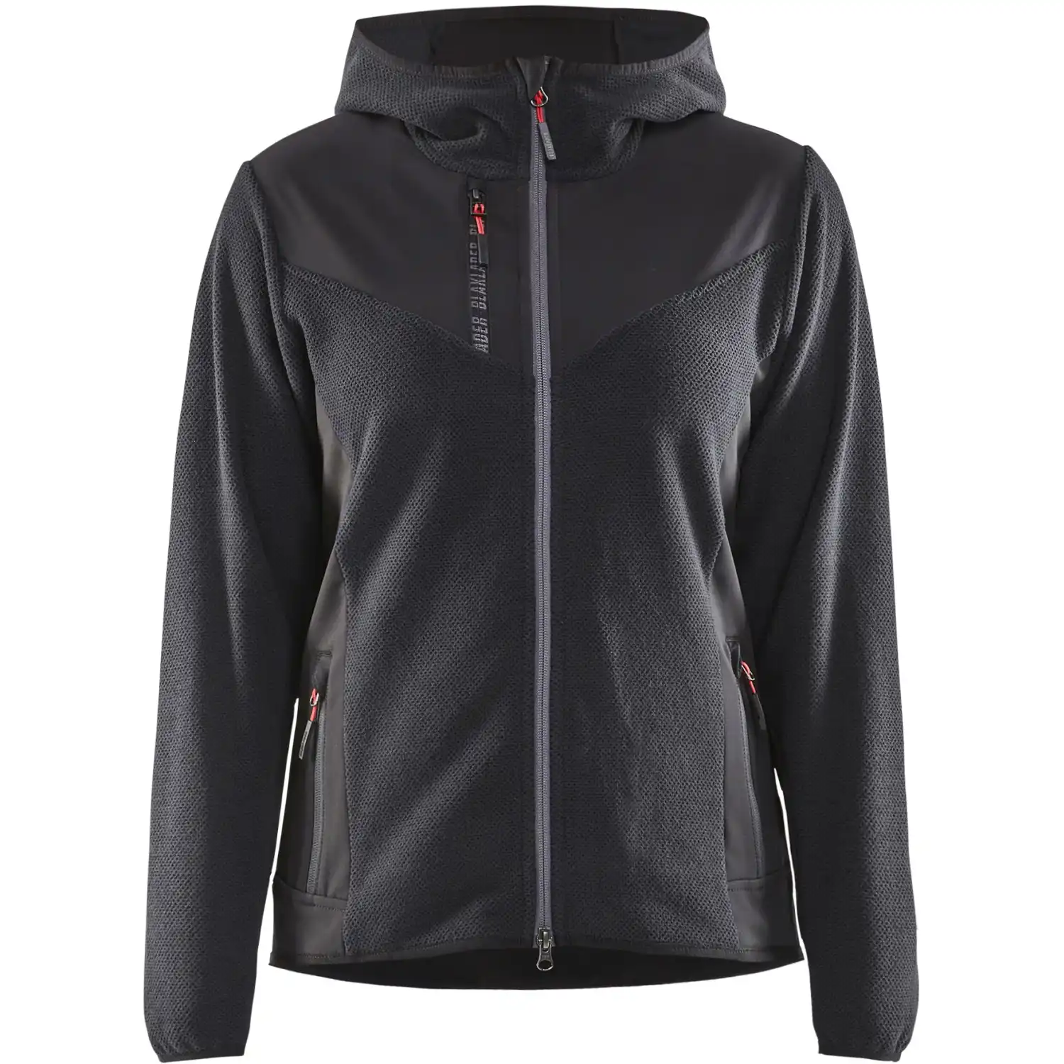 Damen Strickjacke "5941" in dunkelgrau/schwarz, 3XL - Thumbnail 1