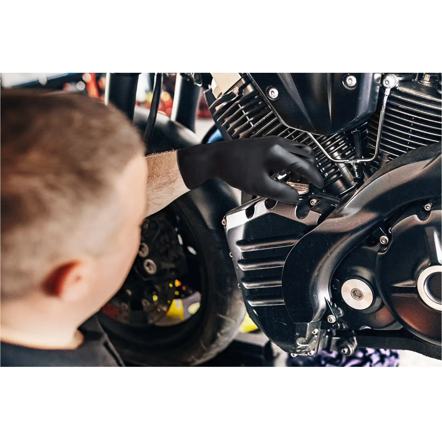 Nitril Einweghandschuhe "MicroFlex®" 93-852 | 100er Box in 8 (M) - Thumbnail 3