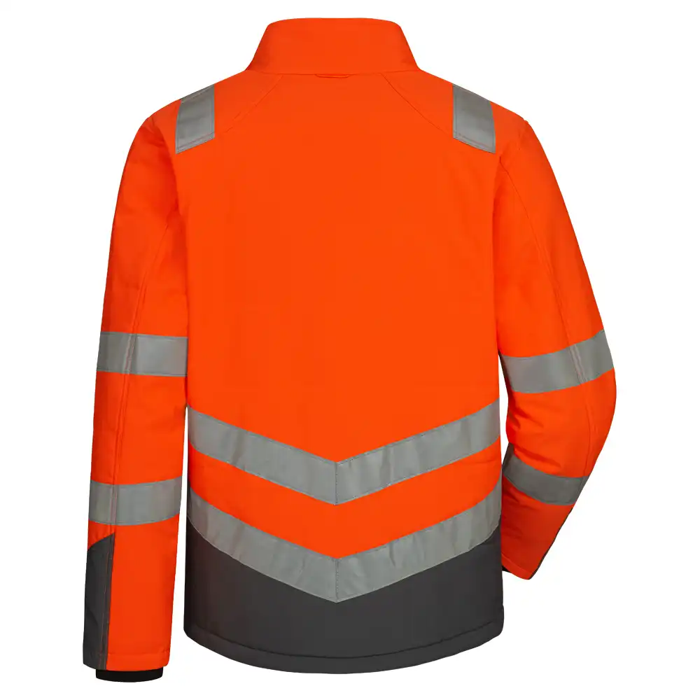 Warnschutz Steppjacke  in orange/grau, S - Thumbnail 2