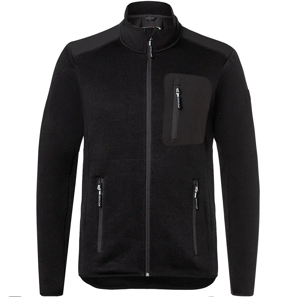 Strickjacke "1443 6339" Weather in schwarz, L - Thumbnail 1