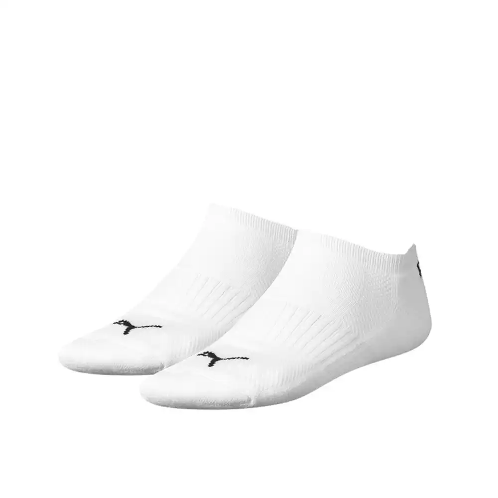 Sneaker-Socken CUSHIONED 3P Unisex grau in 35/38, Weiß - Bild 1