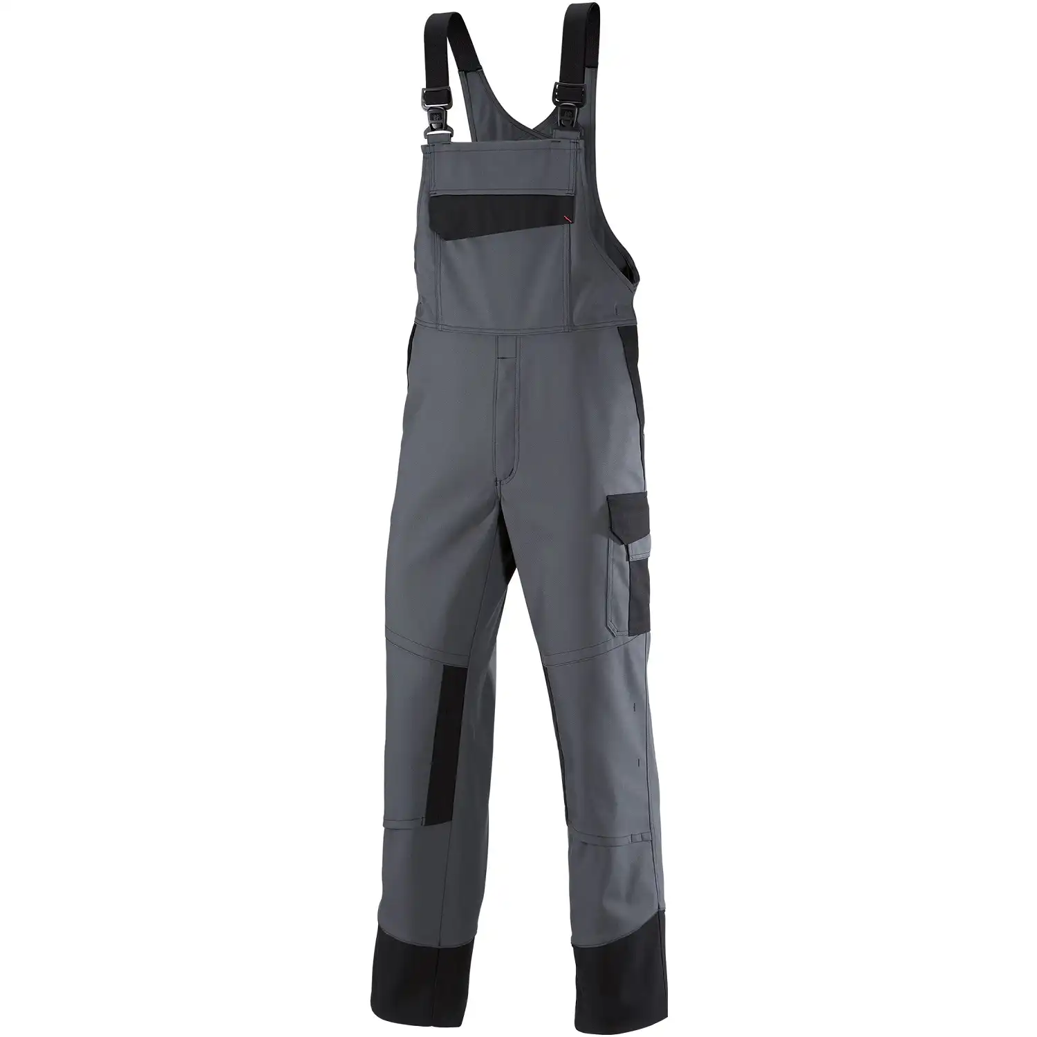 Multinorm Latzhose Kl. 2 "2431-820" Multi Protect in dunkelgrau/schwarz, 44 - Bild 1