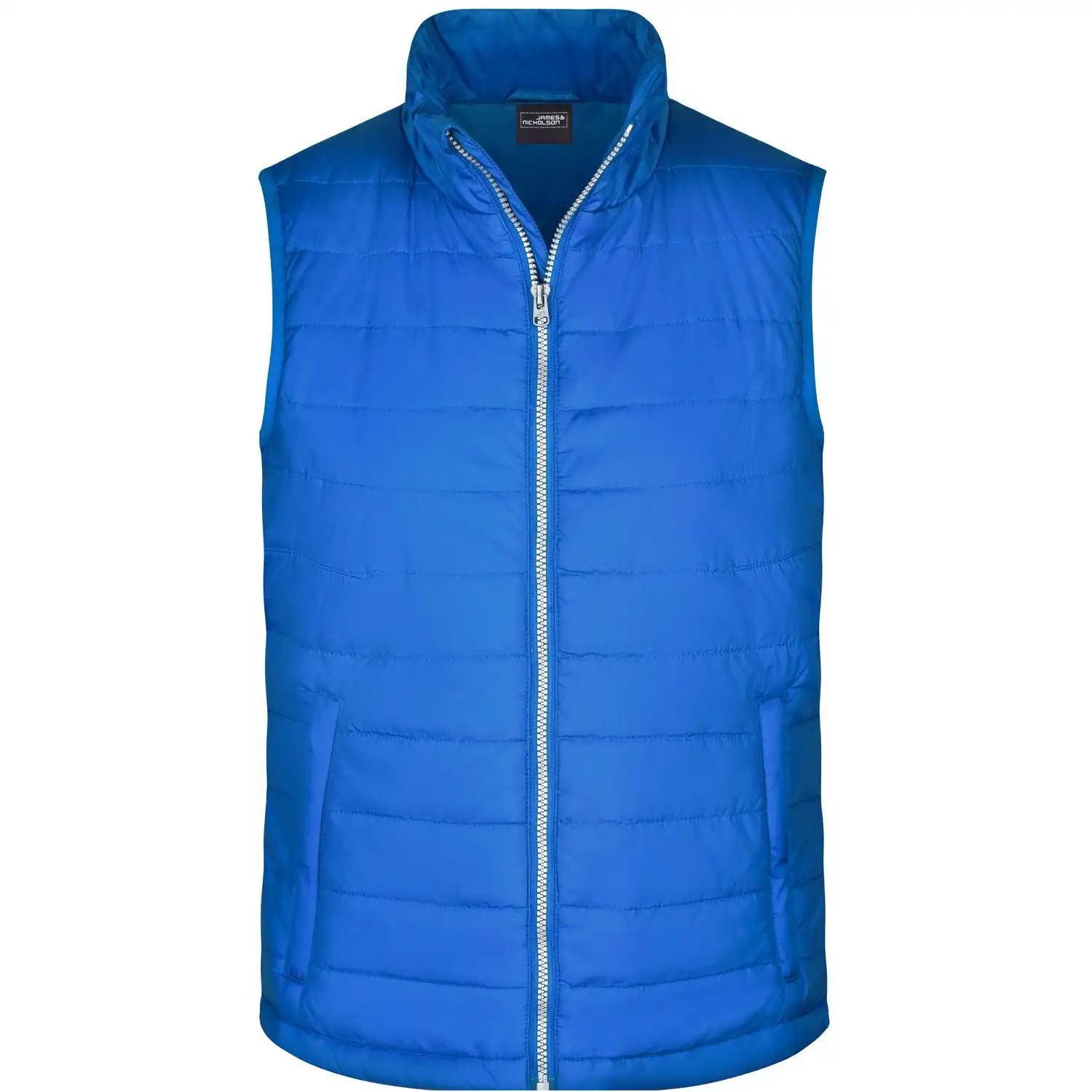 Wattierte Steppweste "JN1136 " in royal, 3XL - Thumbnail 1