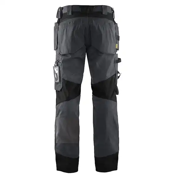 Handwerkerhose "1555" in dunkelgrau/schwarz, C50 - Thumbnail 2