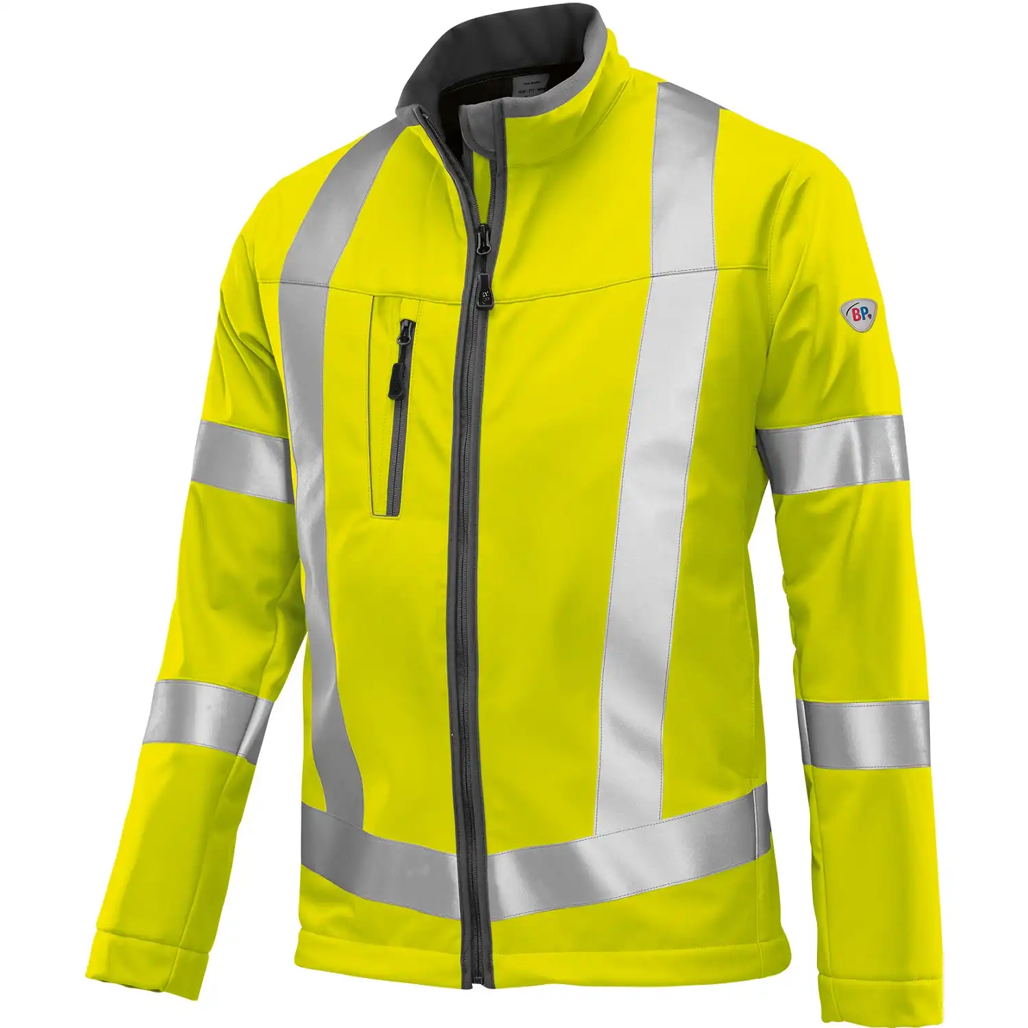 Warnschutz Softshelljacke "2121-940" Hi-Vis Comfort in warngelb, XS - Thumbnail 1