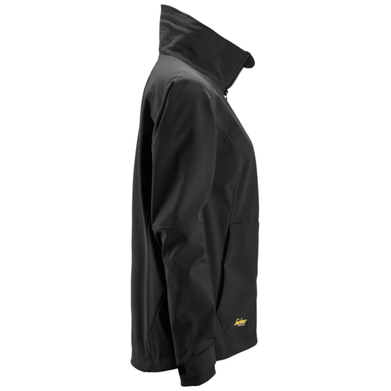 Damen Softshelljacke "1247" in schwarz, L - Thumbnail 4