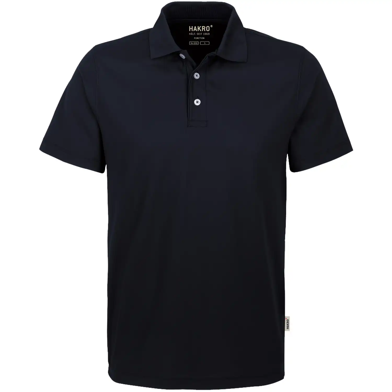 Herren Poloshirt "COOLMAX®" 806 in schwarz, L - Bild 1
