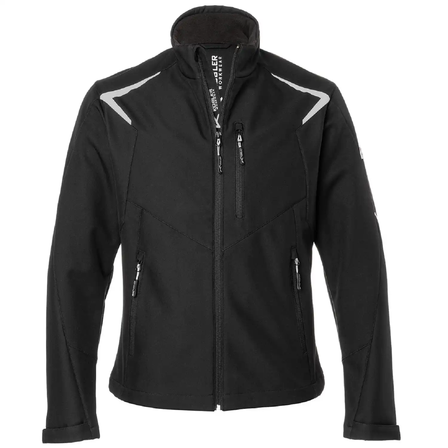 Softshell Jacke BODYFORCE in schwarz, 3XL - Thumbnail 1