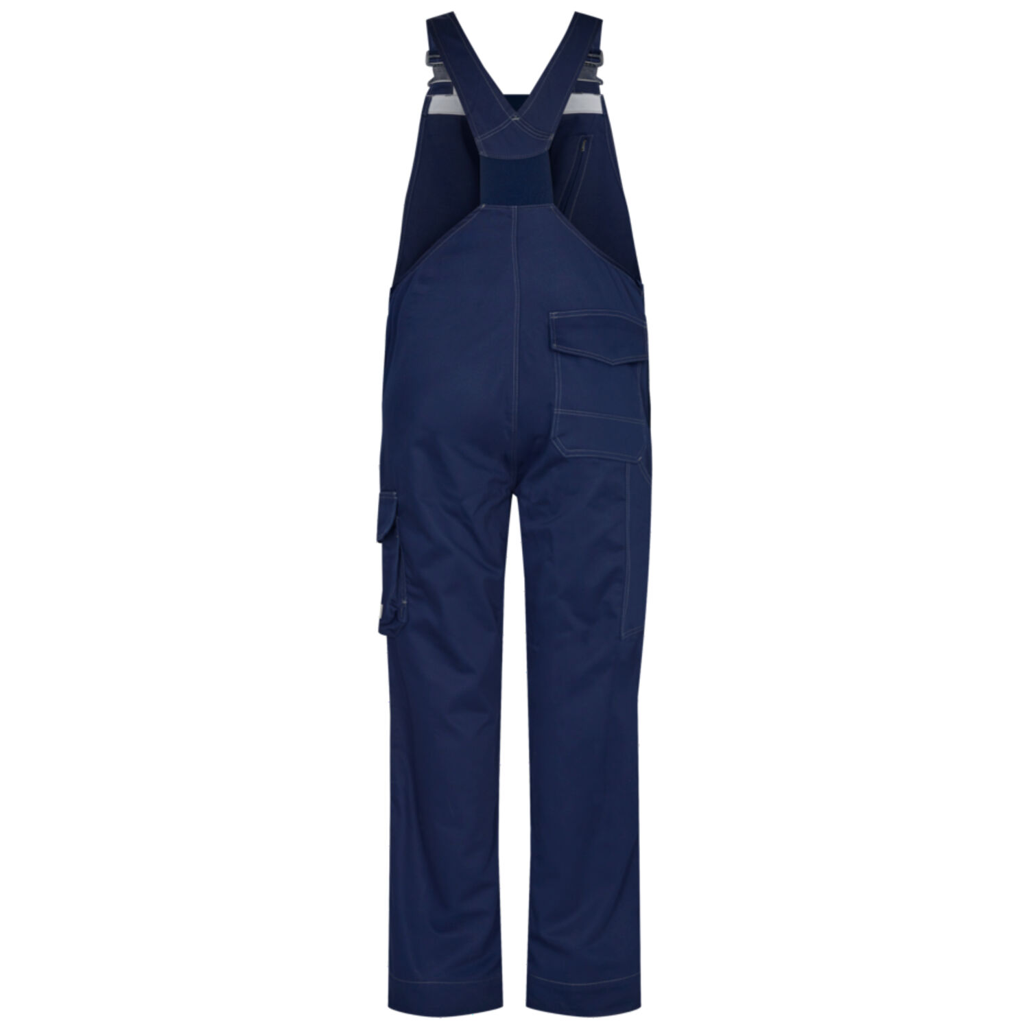 Multinorm Schweißer Latzhose "Safety+" marine in 44 - Thumbnail 2