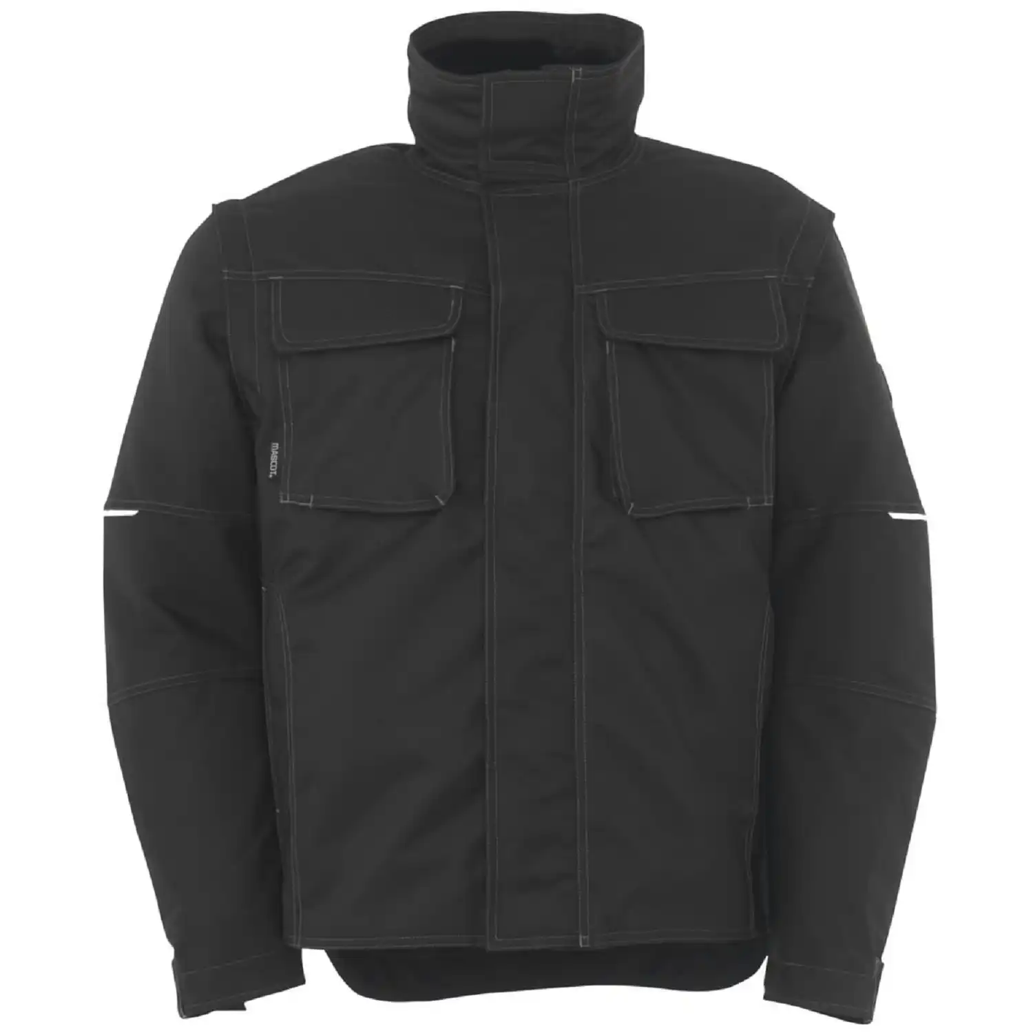 Pilotjacke "MACON" Industry in schwarz, XXL - Bild 1
