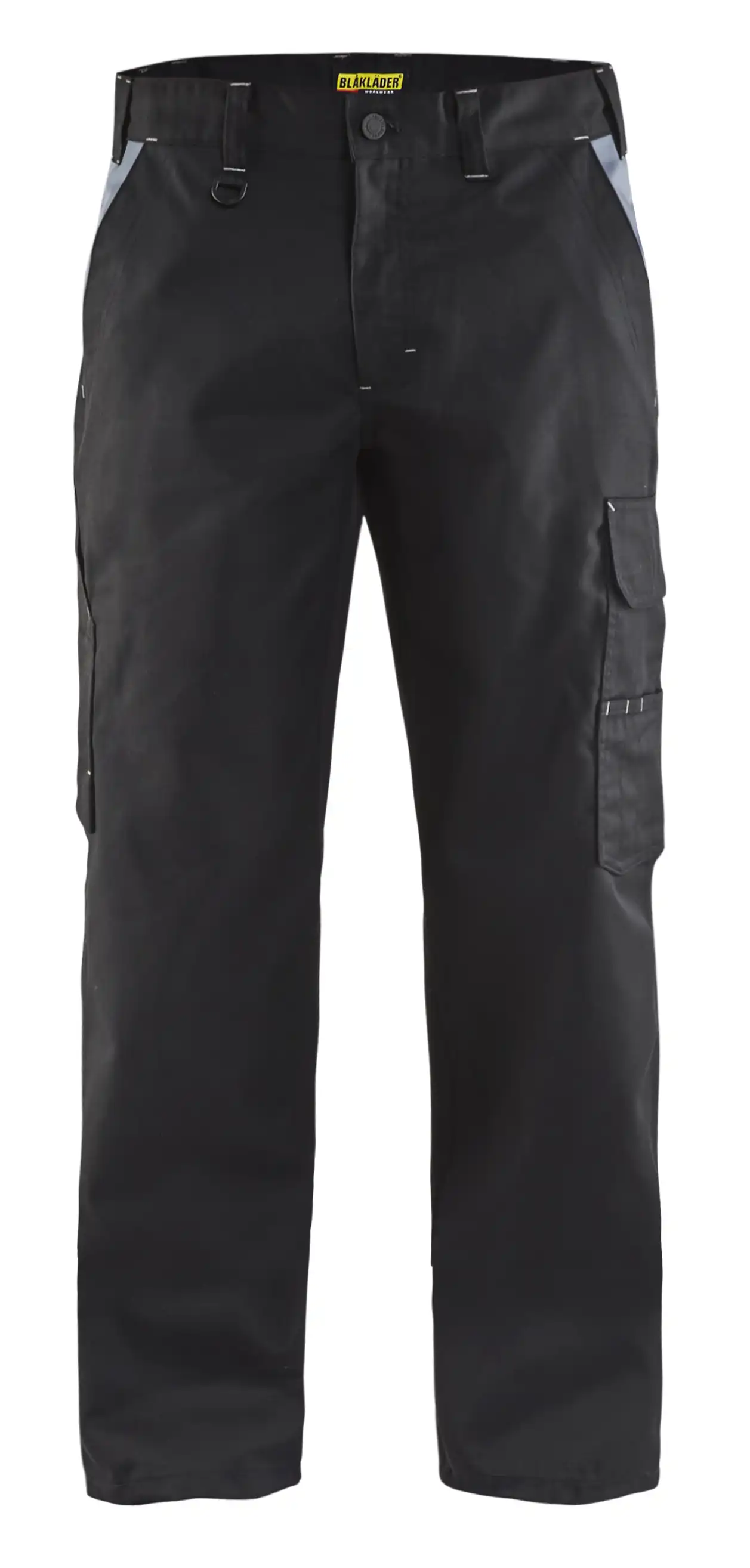 Arbeitsbundhose Industrie "1404" in schwarz/grau, C146 - Thumbnail 1