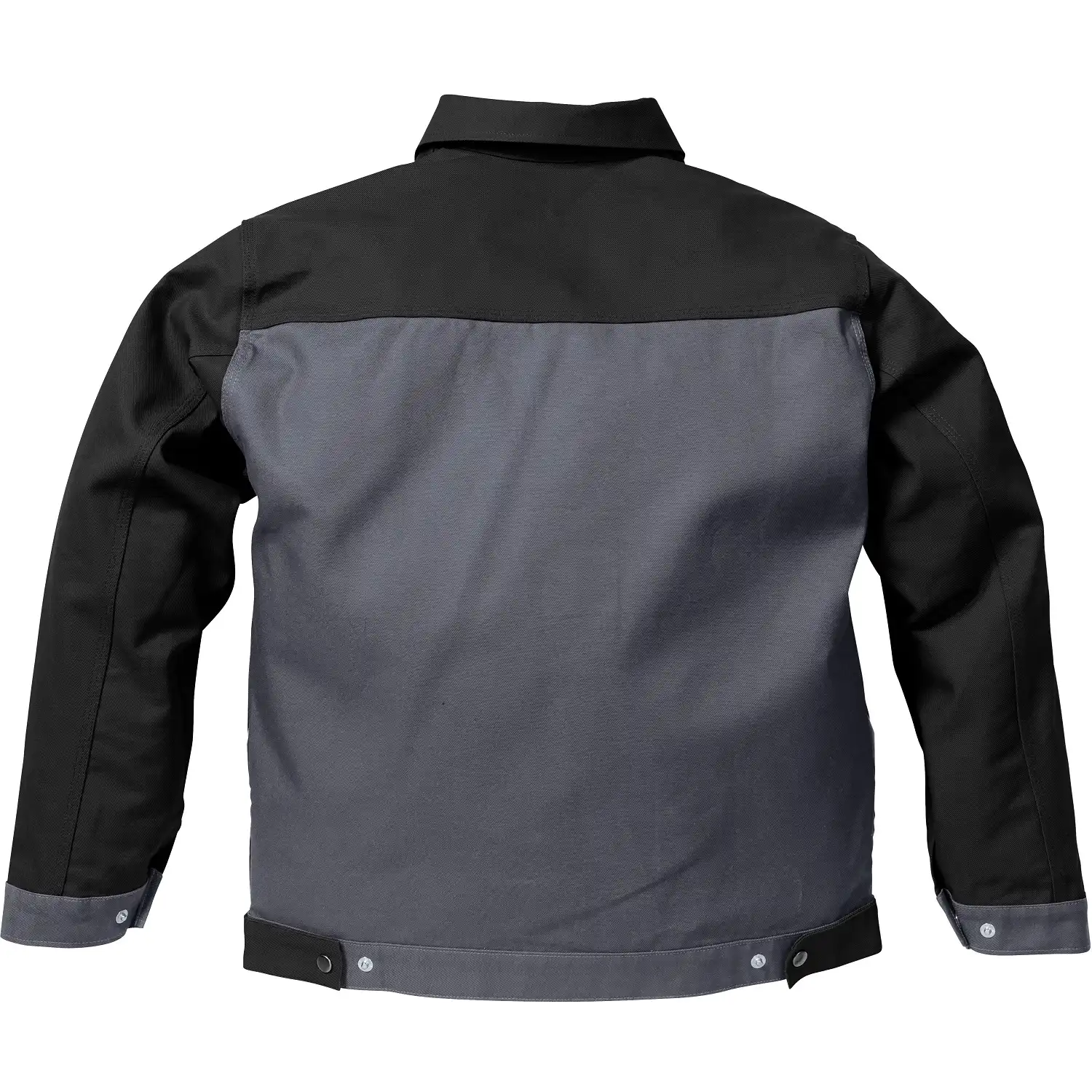 Bundjacke "4857 KC" Icon Two 100% Baumwolle in grau/schwarz, XS - Thumbnail 2