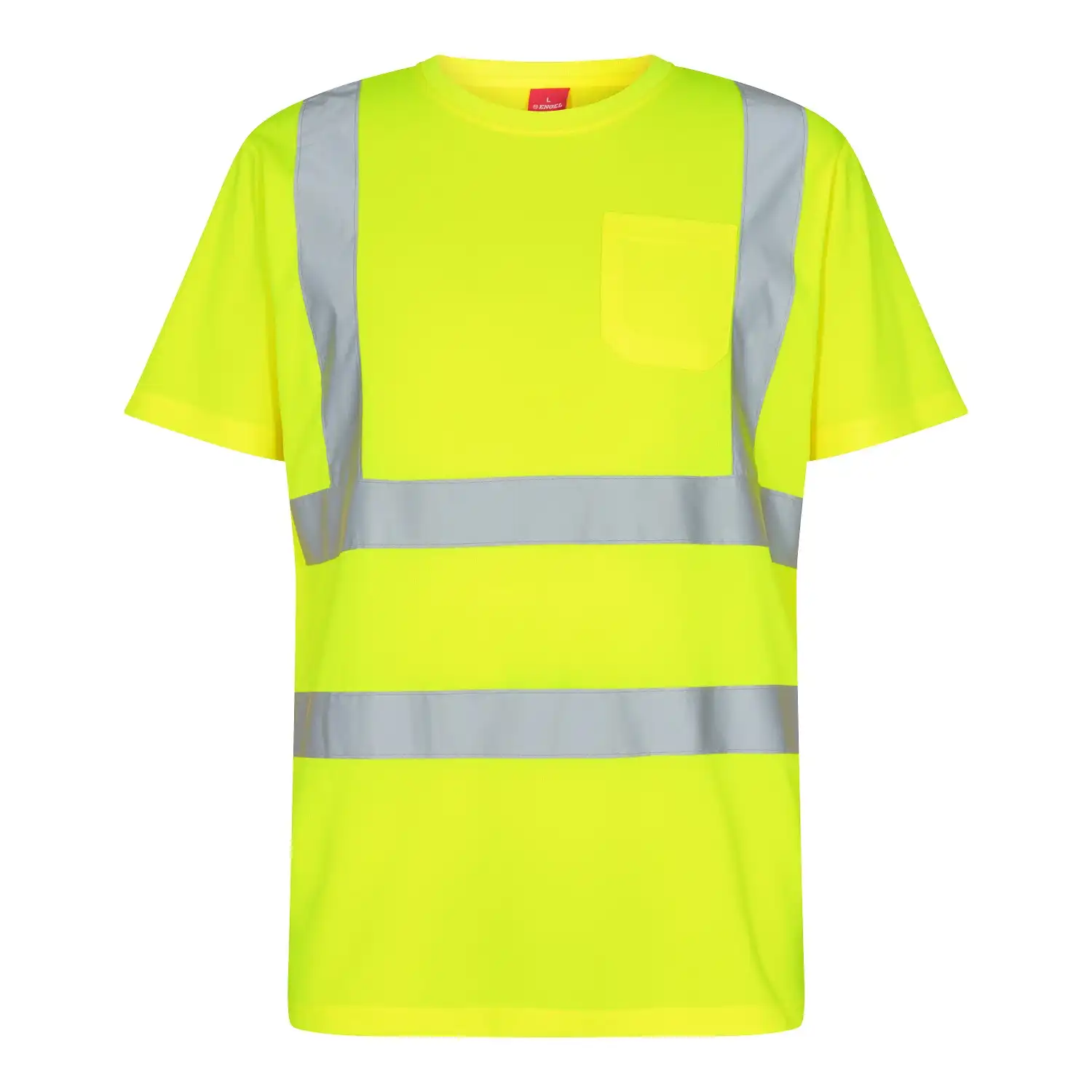Warnschutz T-Shirt "9541-151" Safety Kl. 2 UV-Schutz in gelb, L - Thumbnail 1