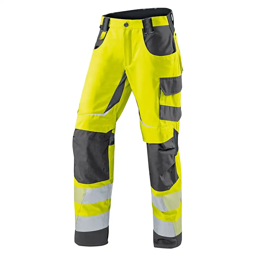 Warnschutz Sommerhose "REFLECTIQ" in warngelb/anthrazit, 54 - Bild 1