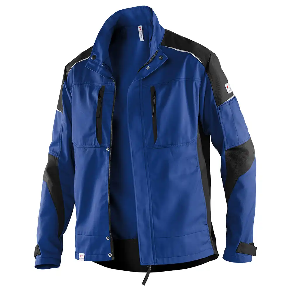 Arbeitsjacke "ACTIVIQ" in kornblau/schwarz, M - Bild 1